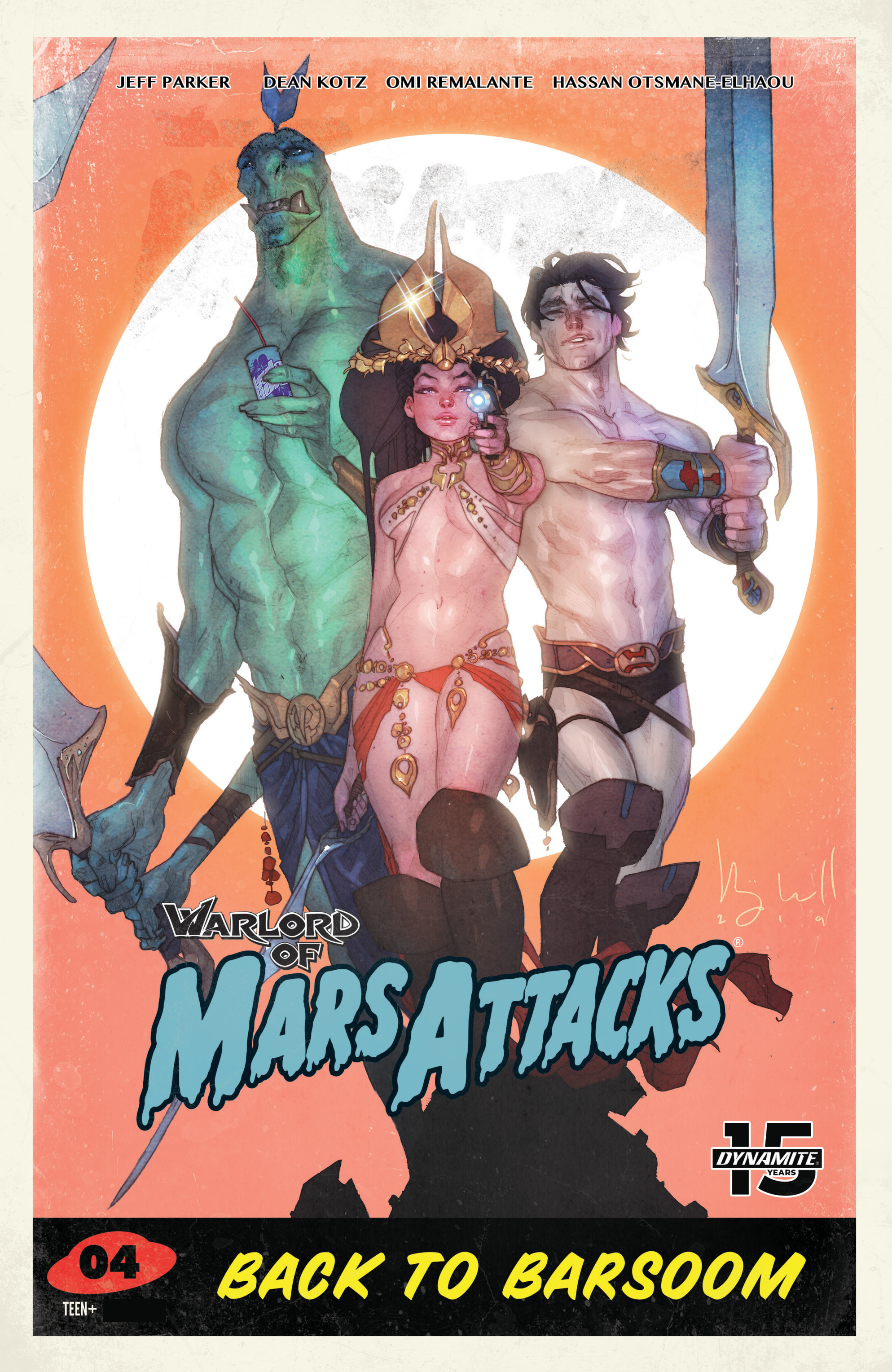Read online Warlord of Mars Attacks comic -  Issue #4 - 4
