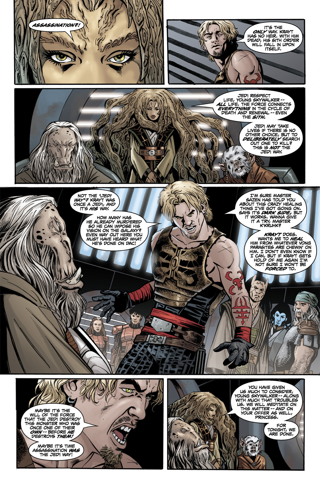 Read online Star Wars: Legacy (2006) comic -  Issue #25 - 21