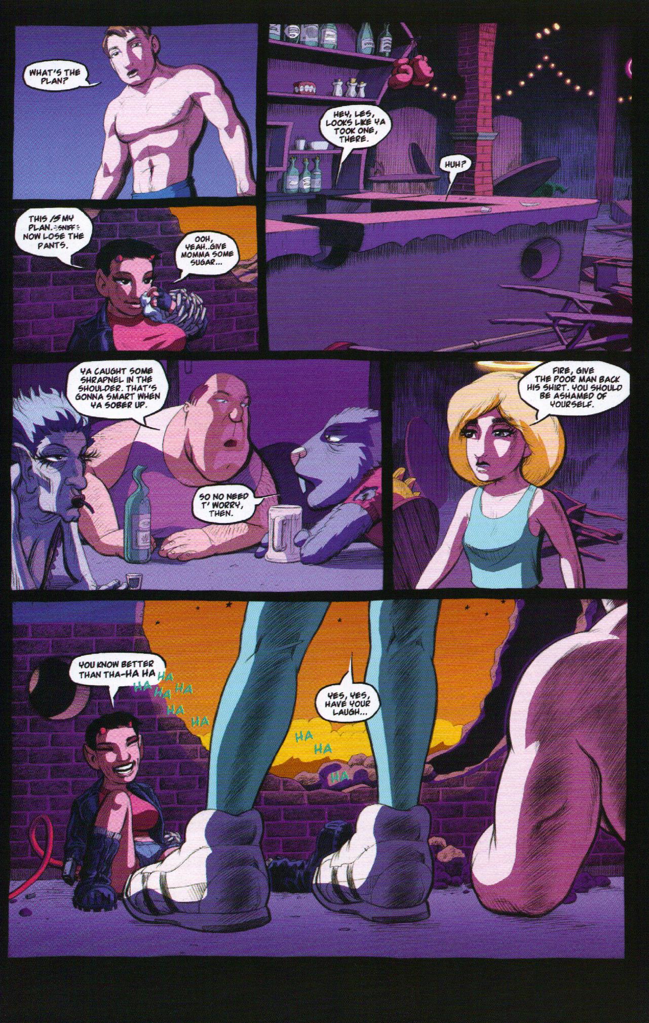 Read online Fire and Brimstone comic -  Issue #5 - 16