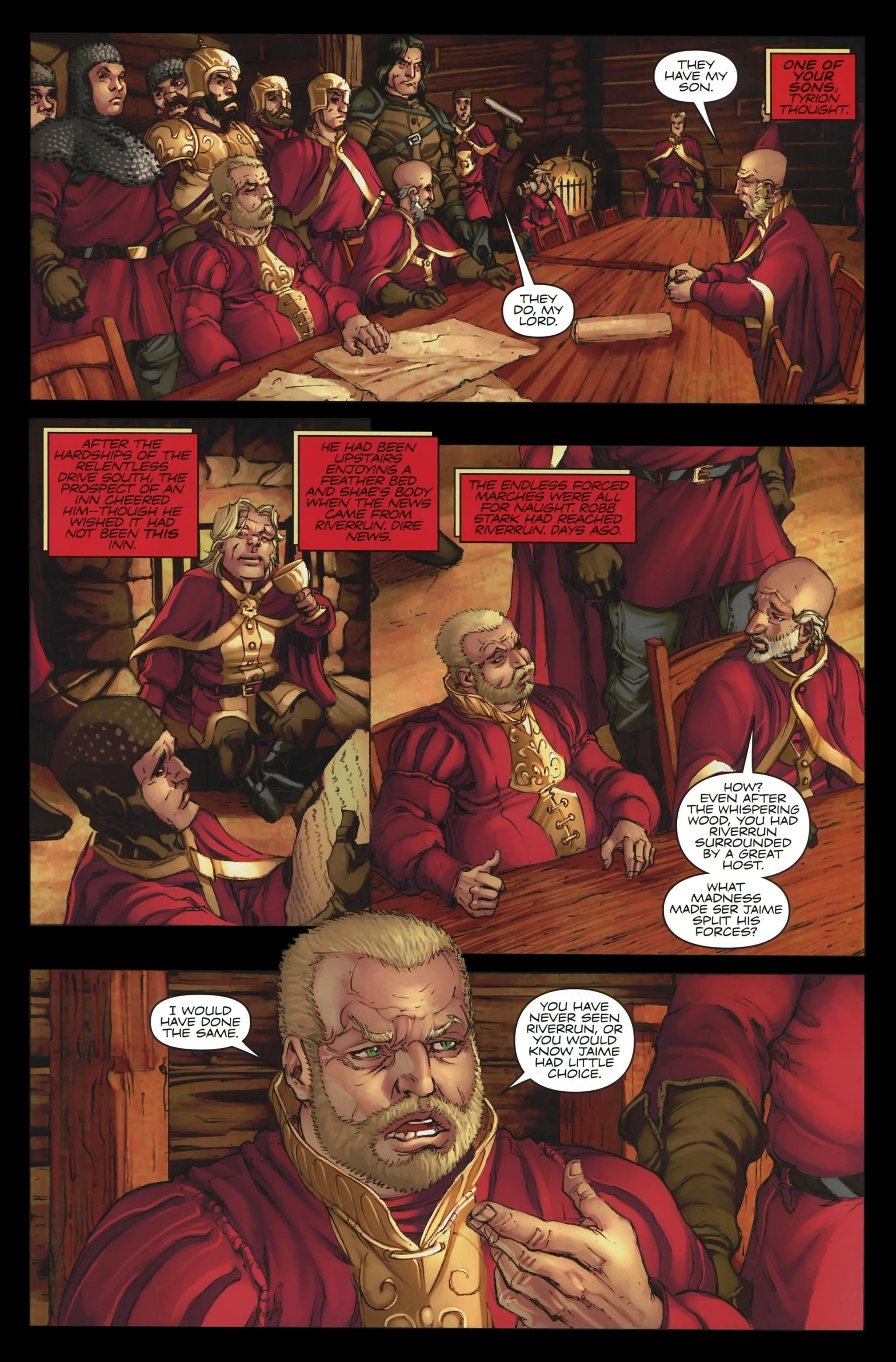 Read online A Game Of Thrones comic -  Issue #23 - 13