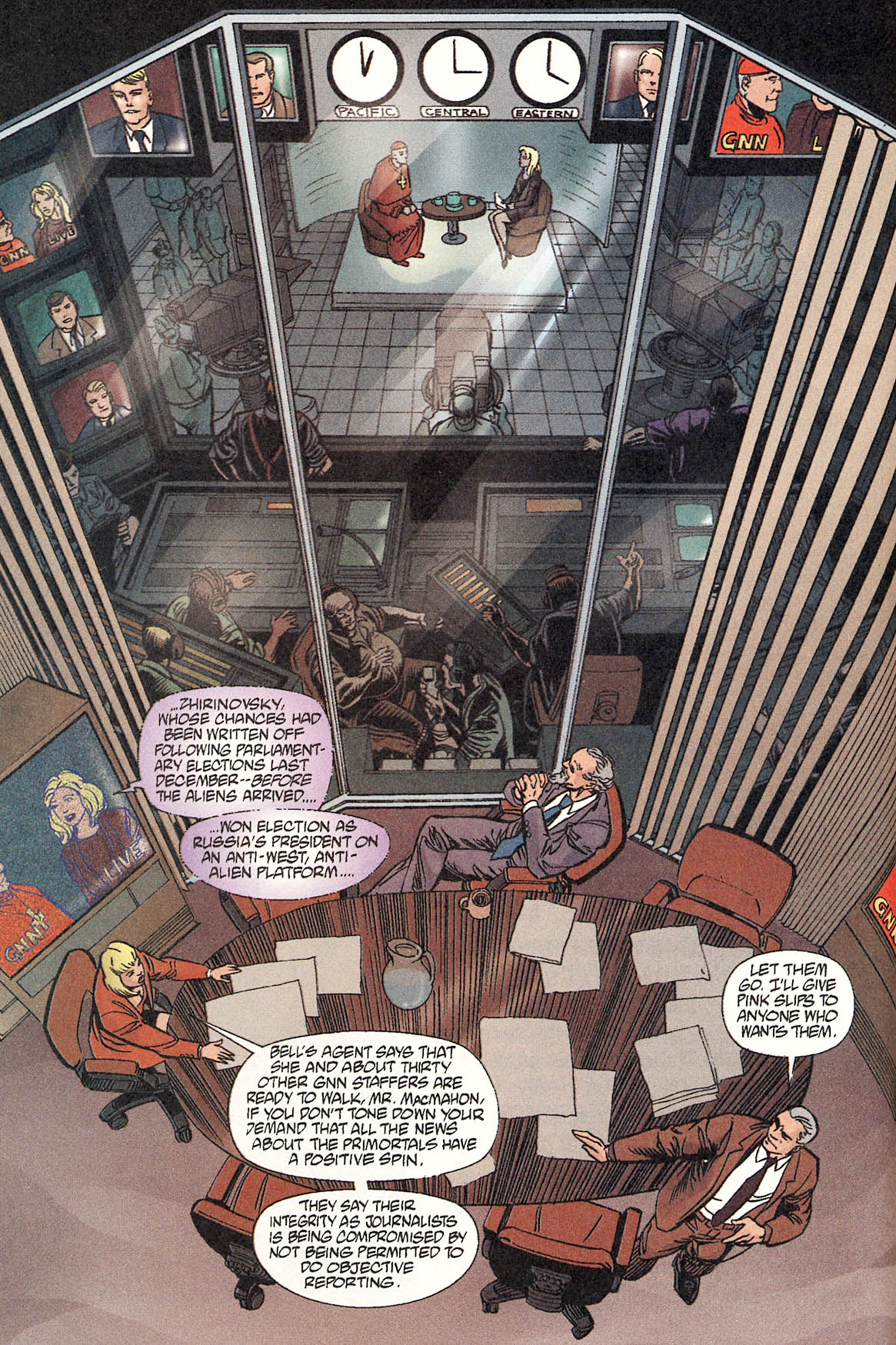 Read online Leonard Nimoy's Primortals (1996) comic -  Issue #1 - 11