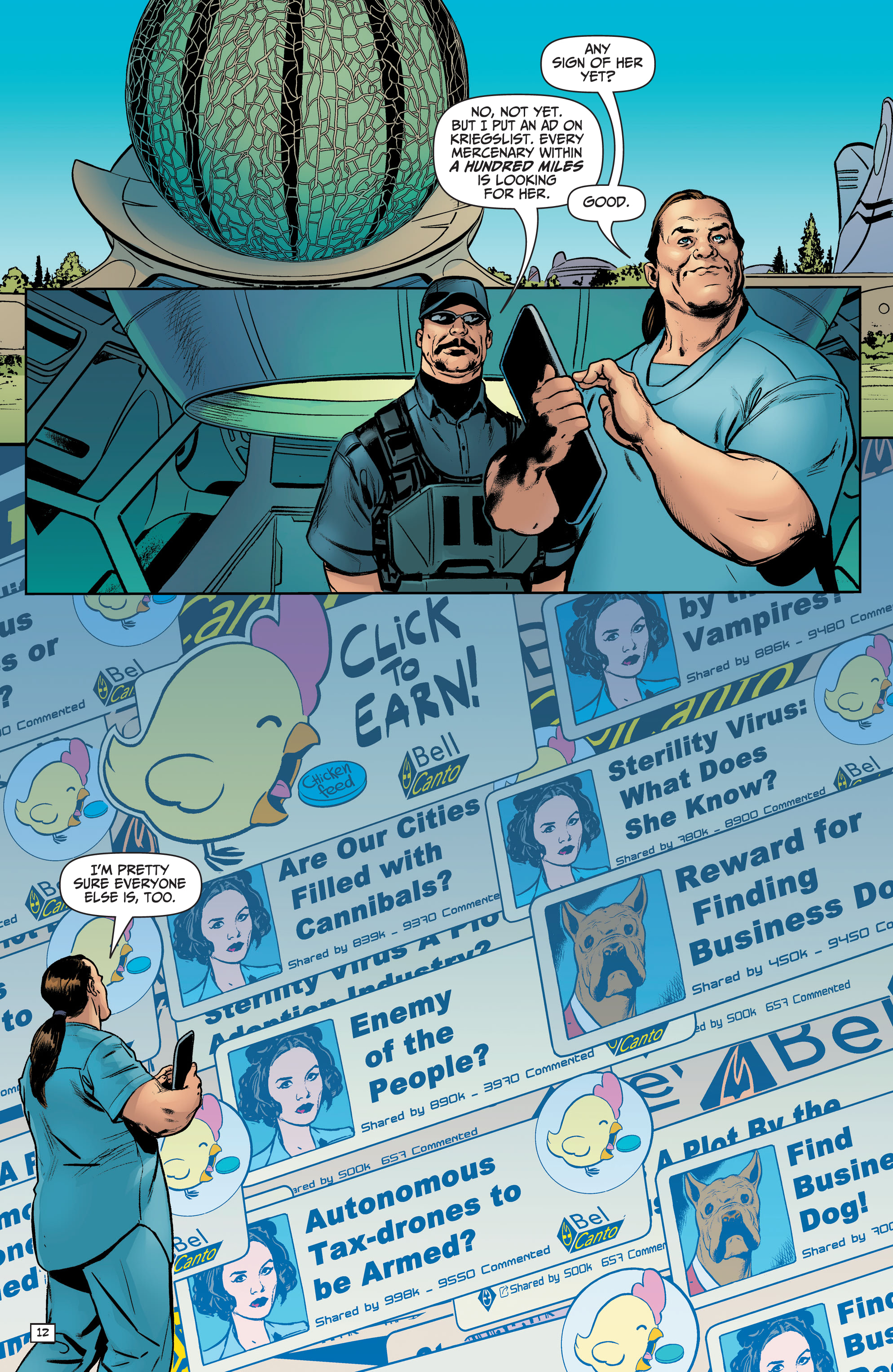 Read online Billionaire Island: Cult of Dogs comic -  Issue #3 - 14