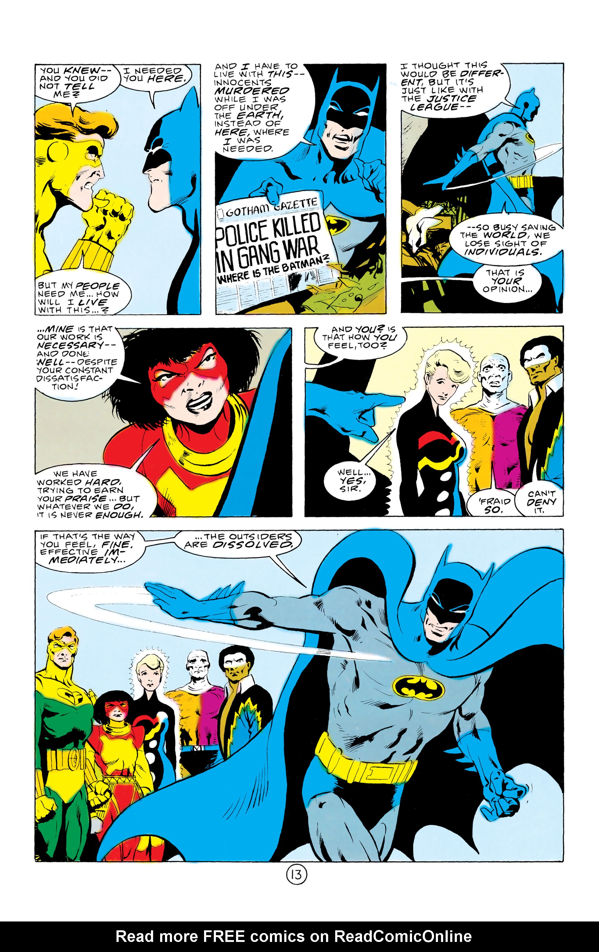 Read online Batman and the Outsiders (1983) comic -  Issue #32 - 14