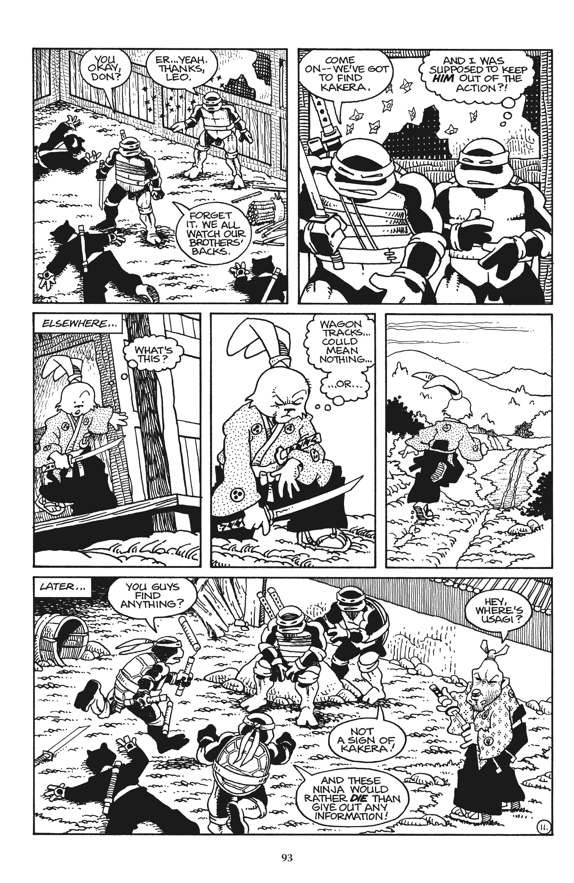 Read online Usagi Yojimbo/Teenage Mutant Ninja Turtles: The Complete Collection comic -  Issue # TPB (Part 1) - 86