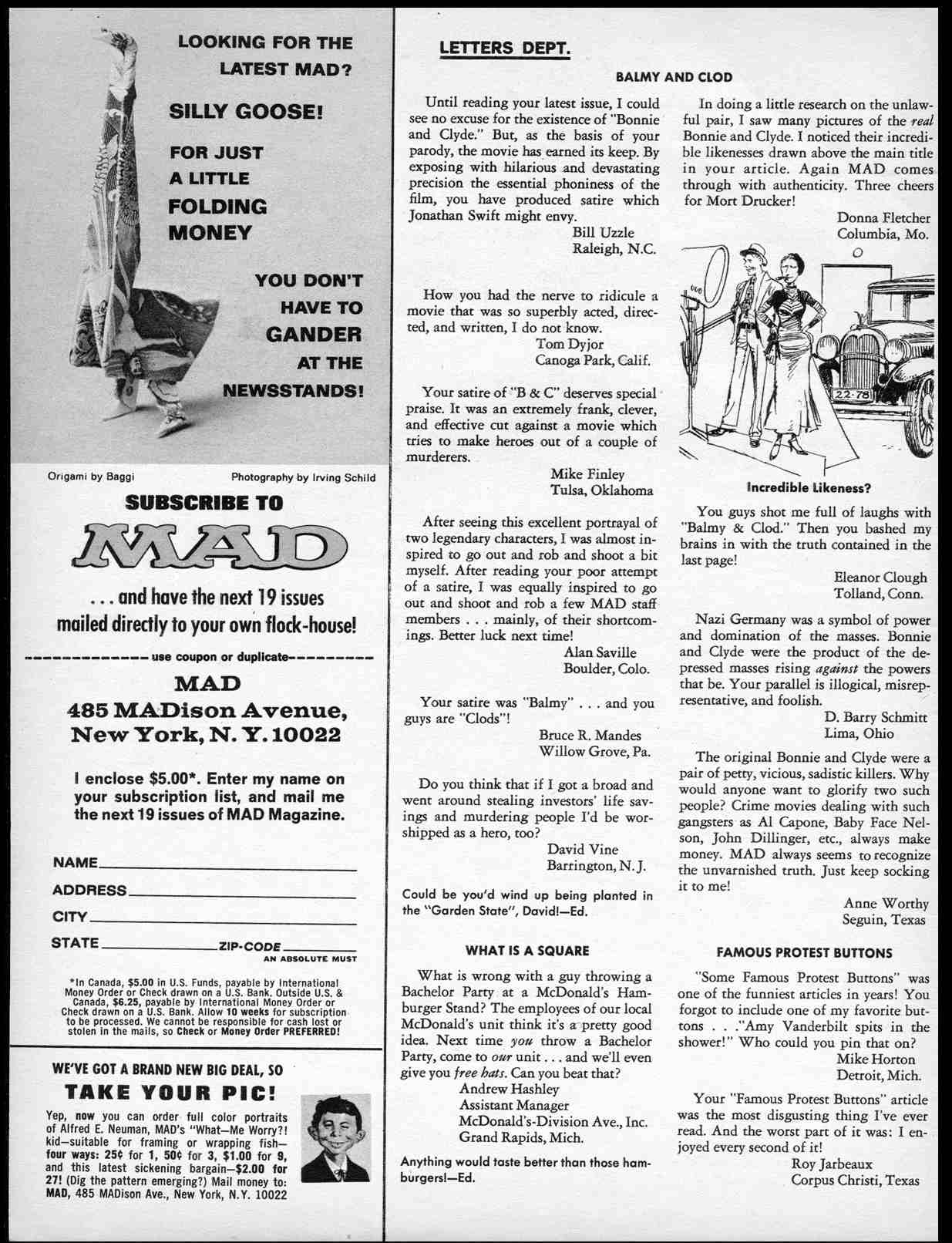 Read online MAD comic -  Issue #121 - 4