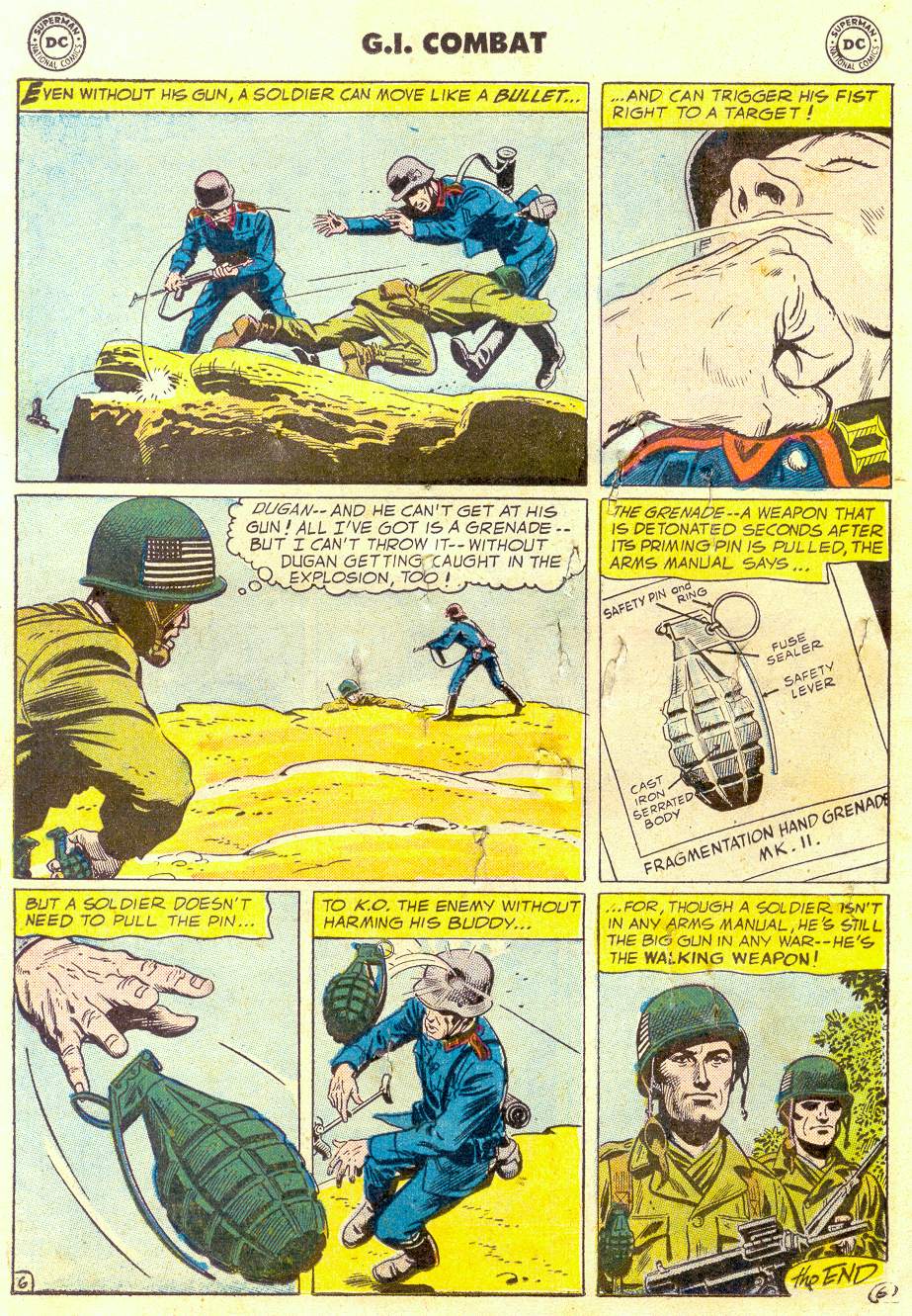 Read online G.I. Combat (1952) comic -  Issue #47 - 16