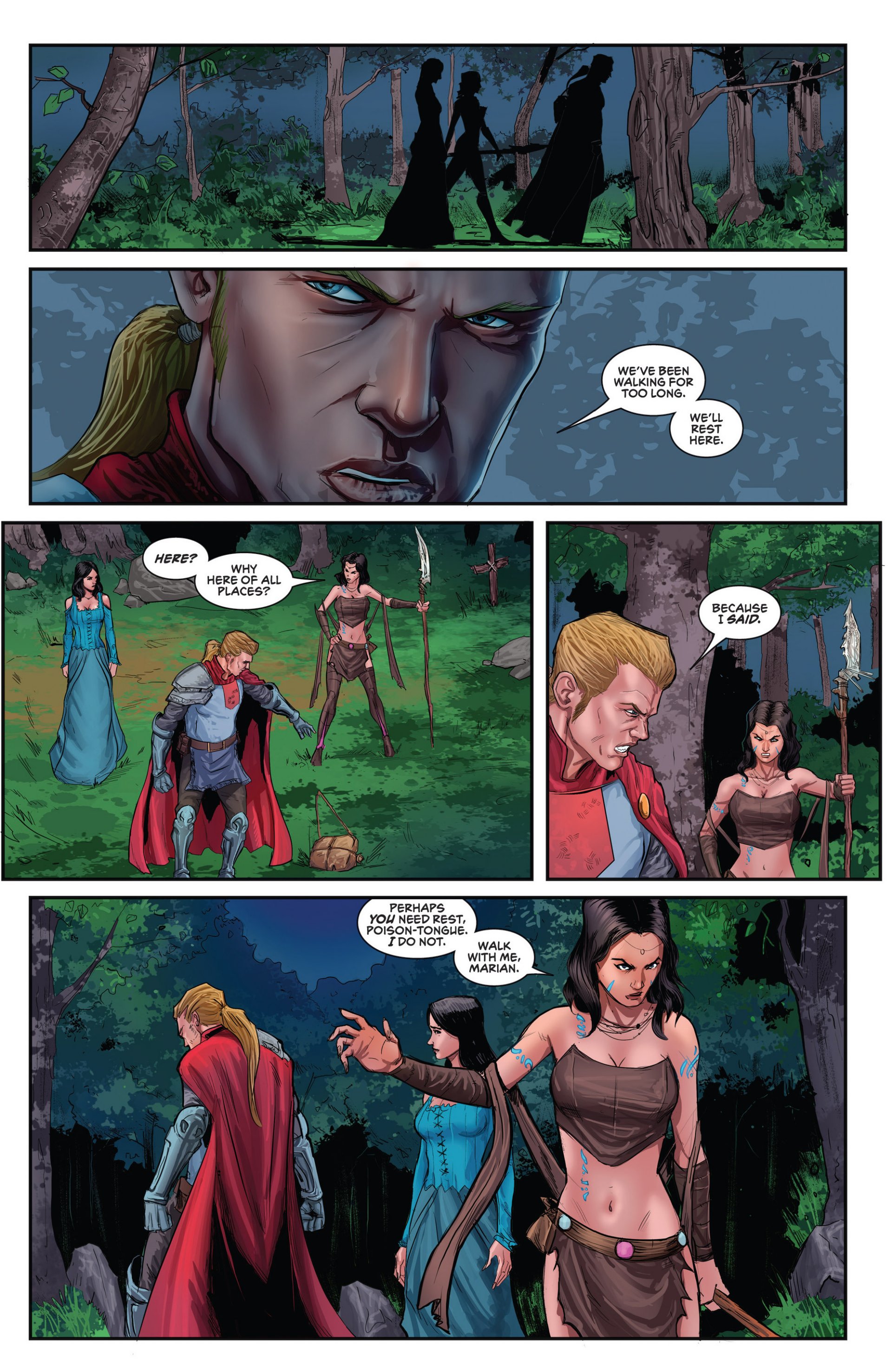Read online Grimm Fairy Tales presents Robyn Hood: Legend comic -  Issue #3 - 13