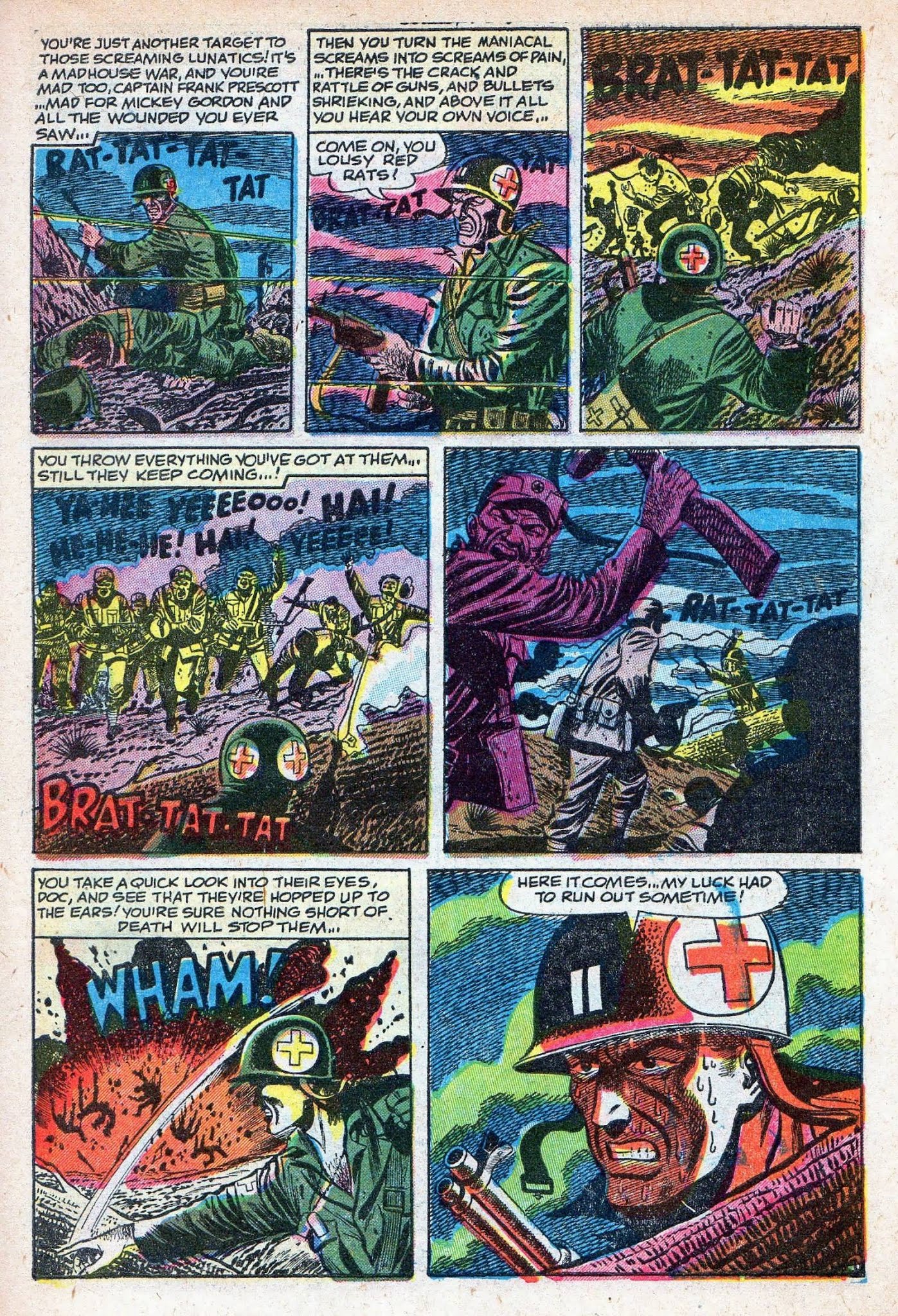 Read online Combat (1952) comic -  Issue #6 - 31