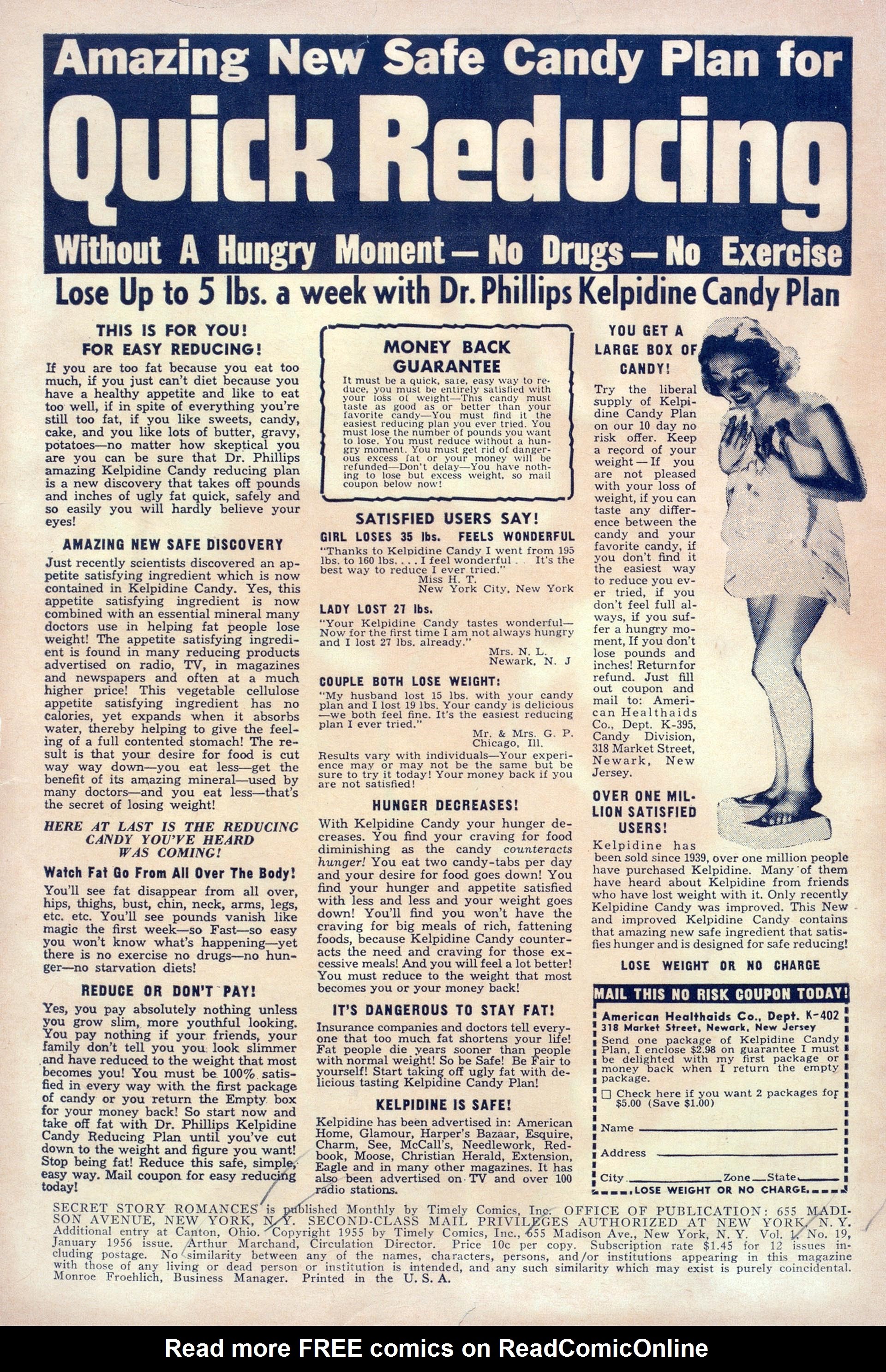 Read online Secret Story Romances comic -  Issue #19 - 2