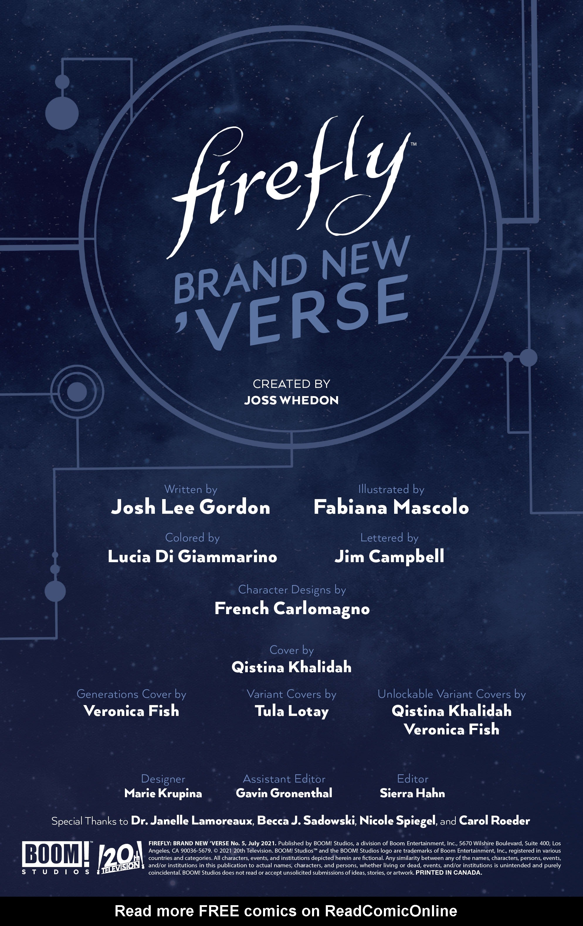 Read online Firefly: Brand New 'Verse comic -  Issue #5 - 2