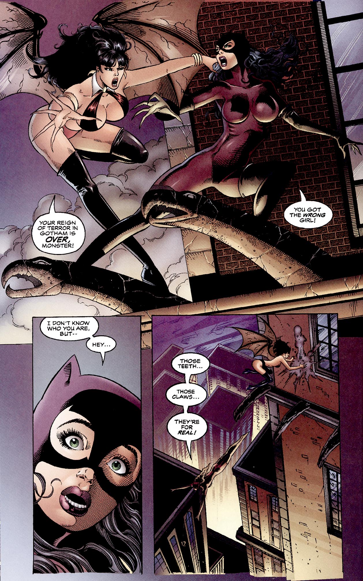 Read online Catwoman/Vampirella: The Furies comic -  Issue # Full - 14