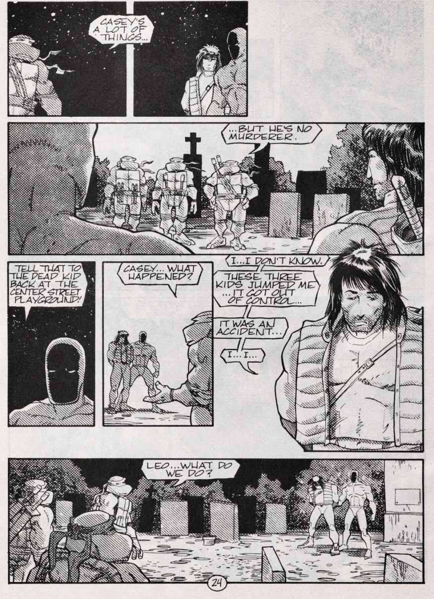 Read online Teenage Mutant Ninja Turtles (1984) comic -  Issue #48 - 24