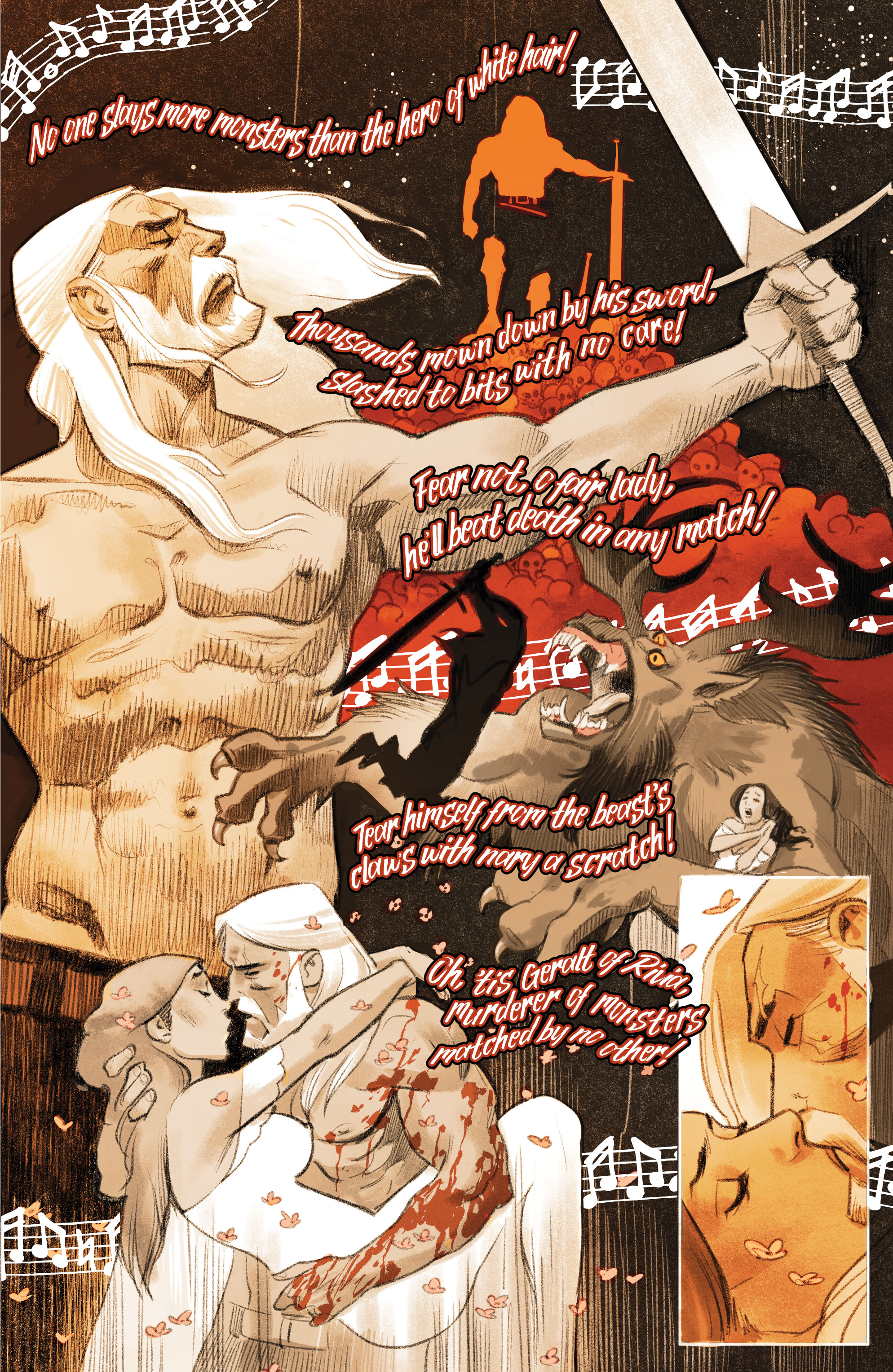 Read online The Witcher: The Ballad of Two Wolves comic -  Issue #1 - 7