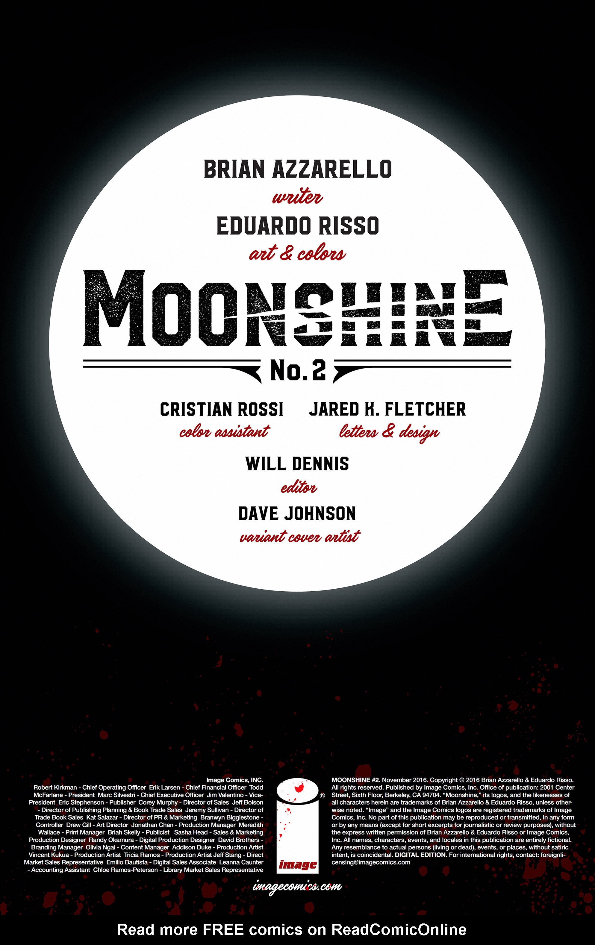 Read online Moonshine comic -  Issue #2 - 2