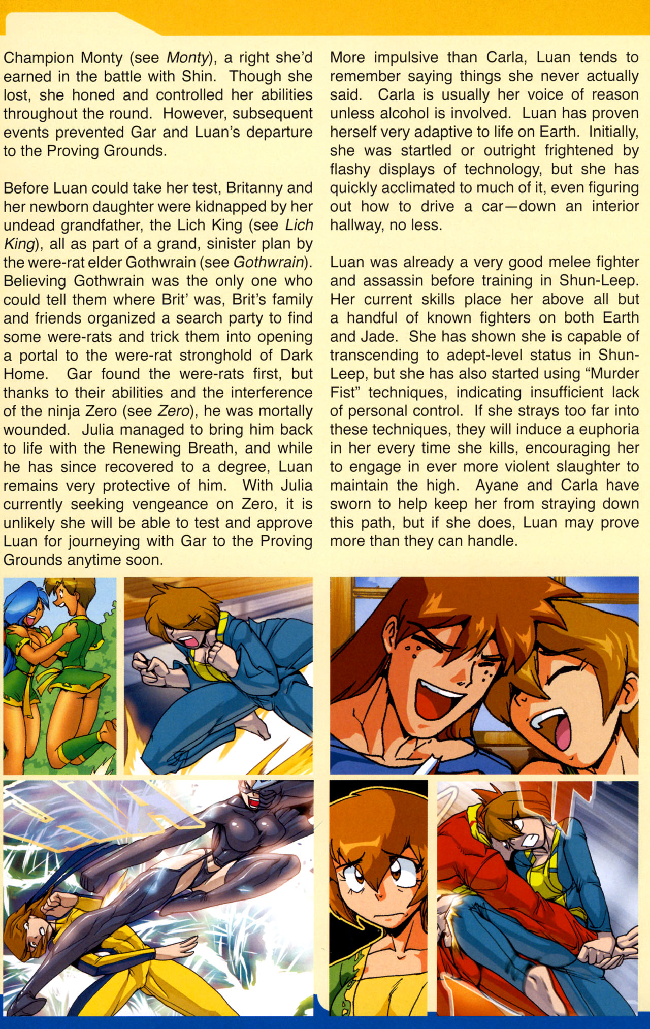 Read online Gold Digger Sourcebook: The Official Handbook of the GD Universe comic -  Issue #8 - 22
