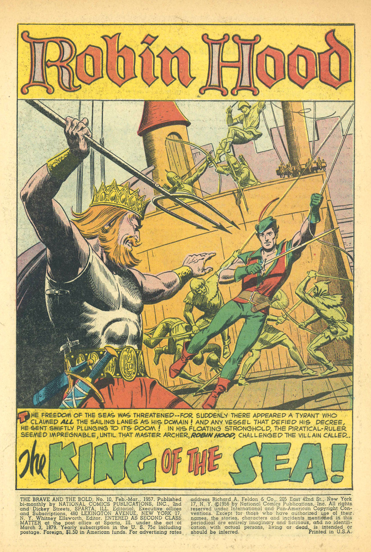 Read online The Brave and the Bold (1955) comic -  Issue #10 - 3