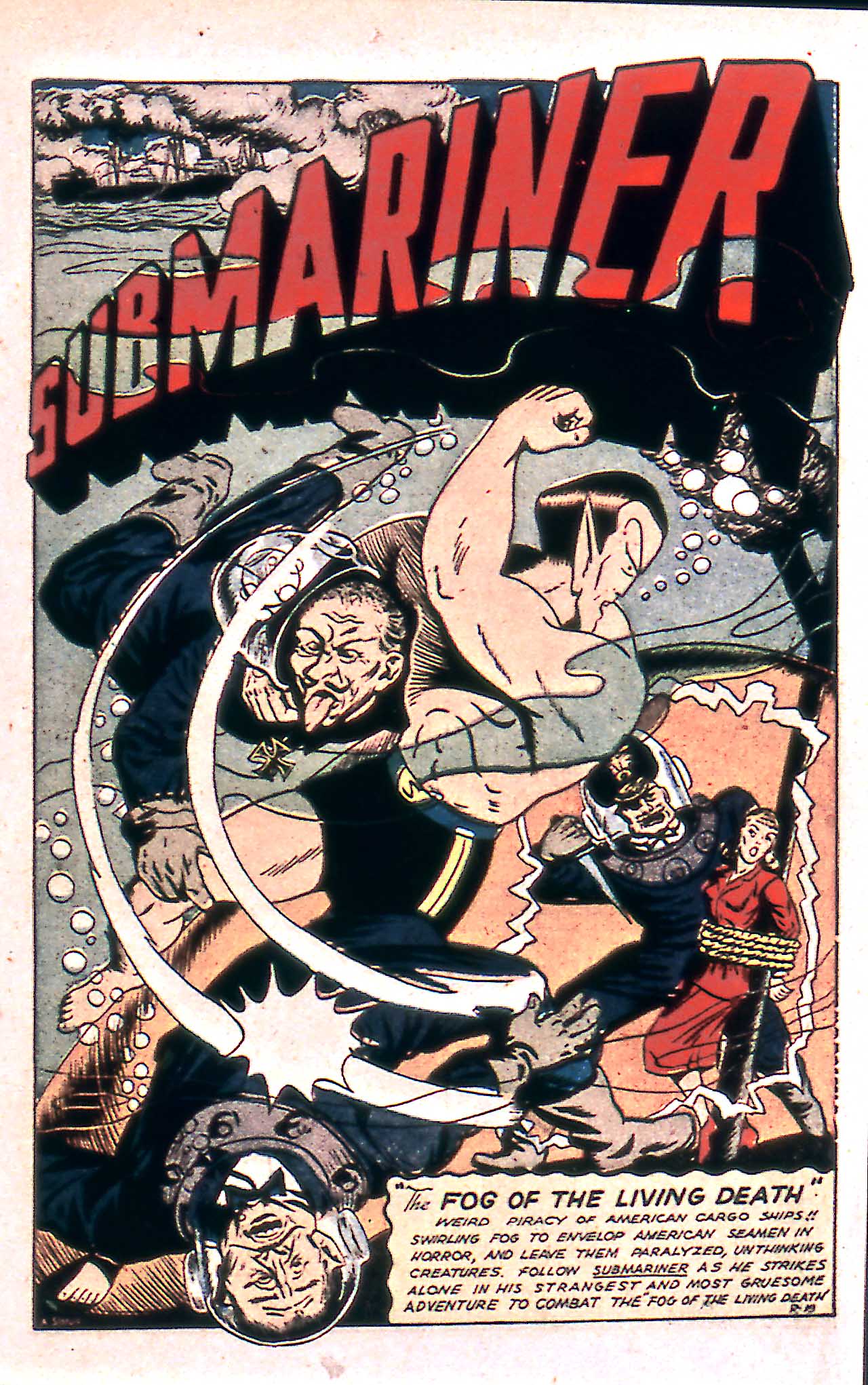 Read online Sub-Mariner Comics comic -  Issue #14 - 3