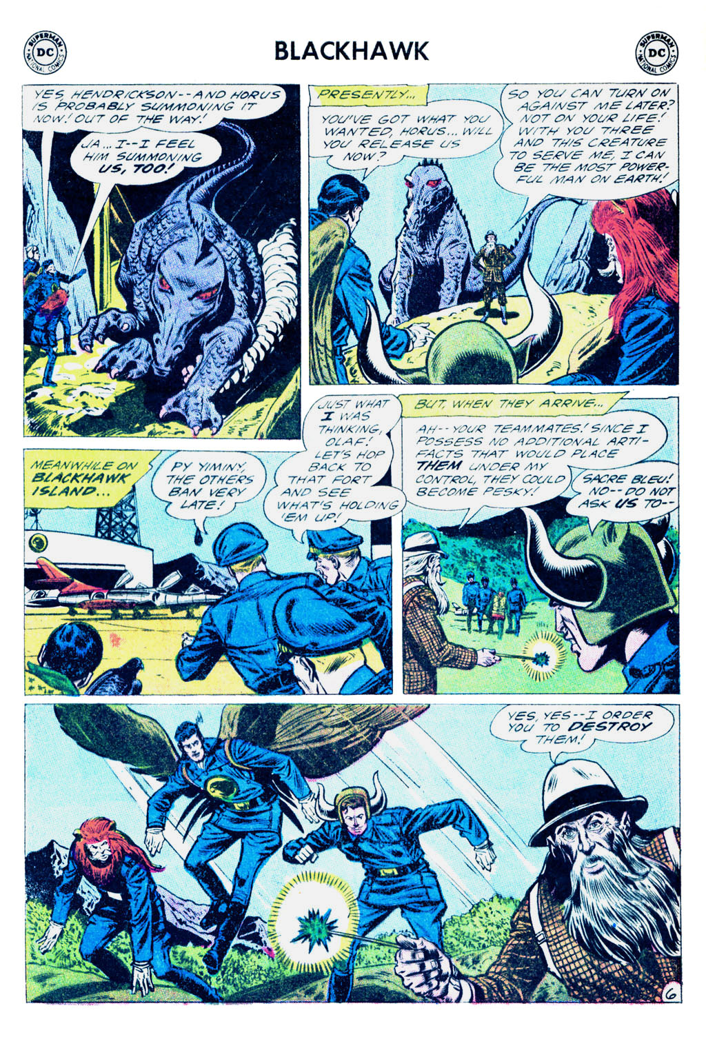 Blackhawk (1957) Issue #171 #64 - English 8