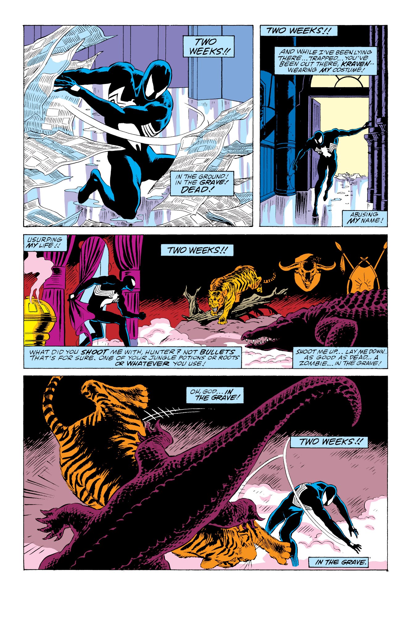 Read online Amazing Spider-Man Epic Collection comic -  Issue # Kraven's Last Hunt (Part 4) - 96