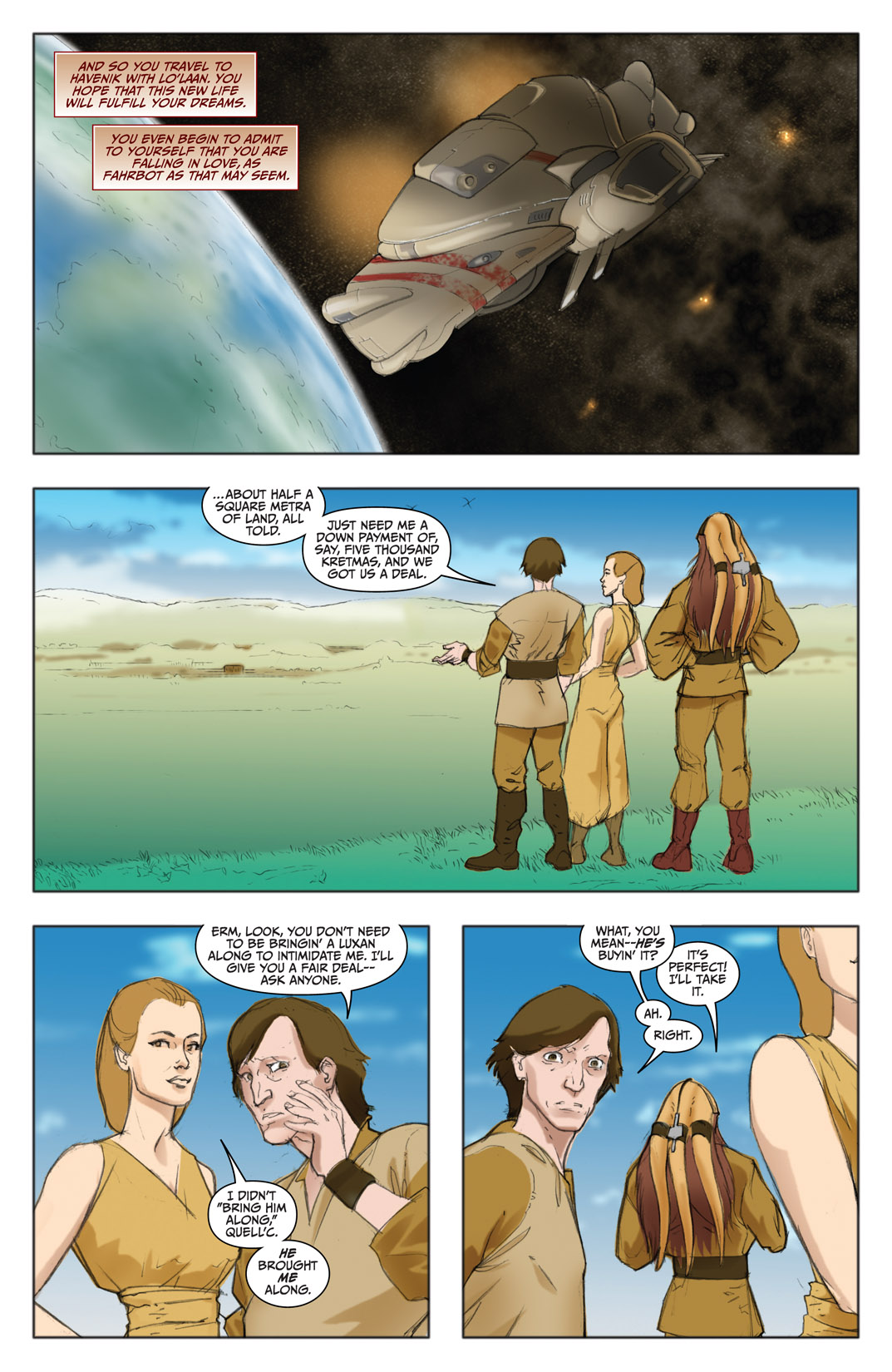 Read online Farscape: D'Argo's Trial comic -  Issue #1 - 17