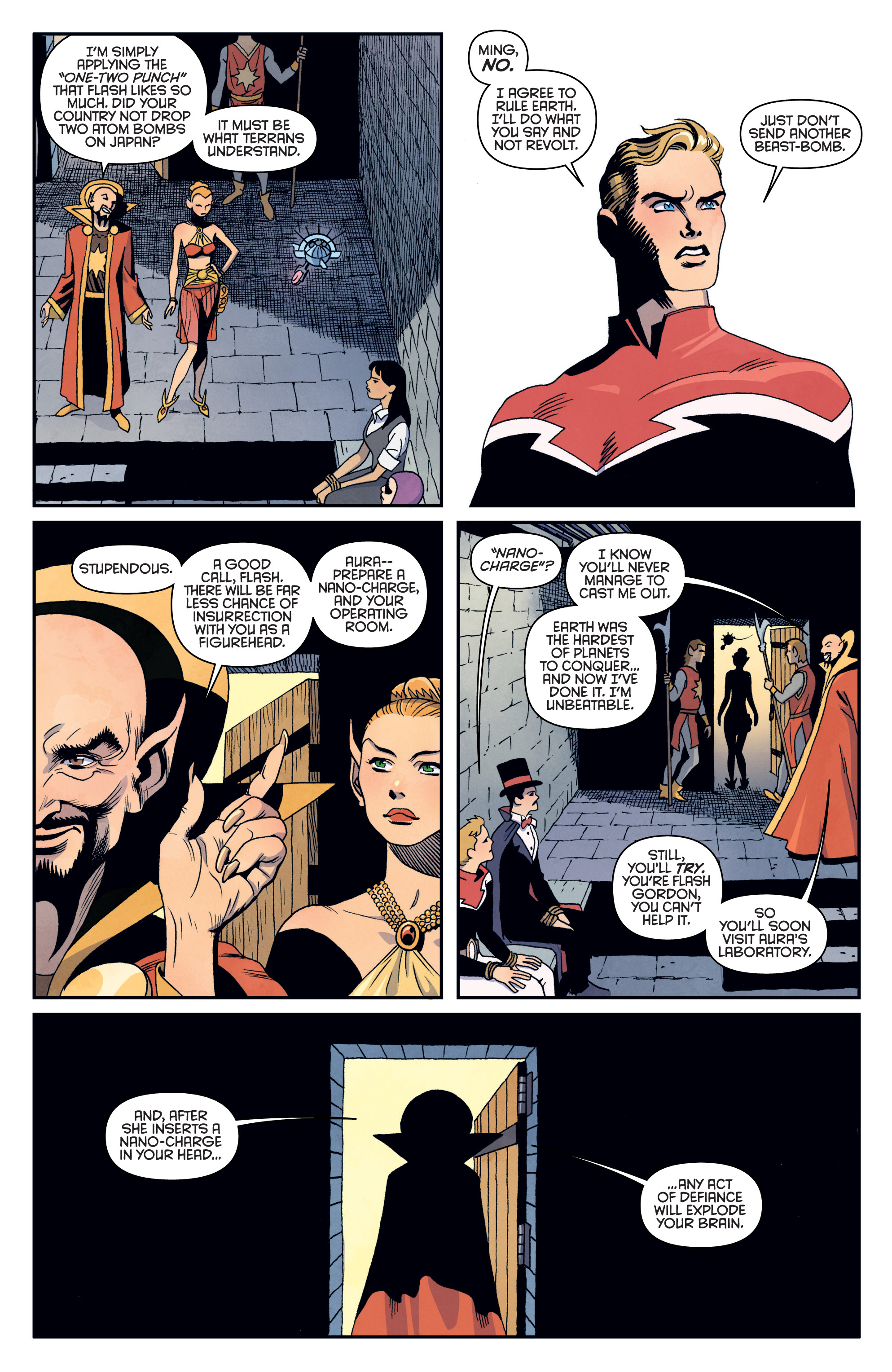 Read online Flash Gordon: Kings Cross comic -  Issue #5 - 7