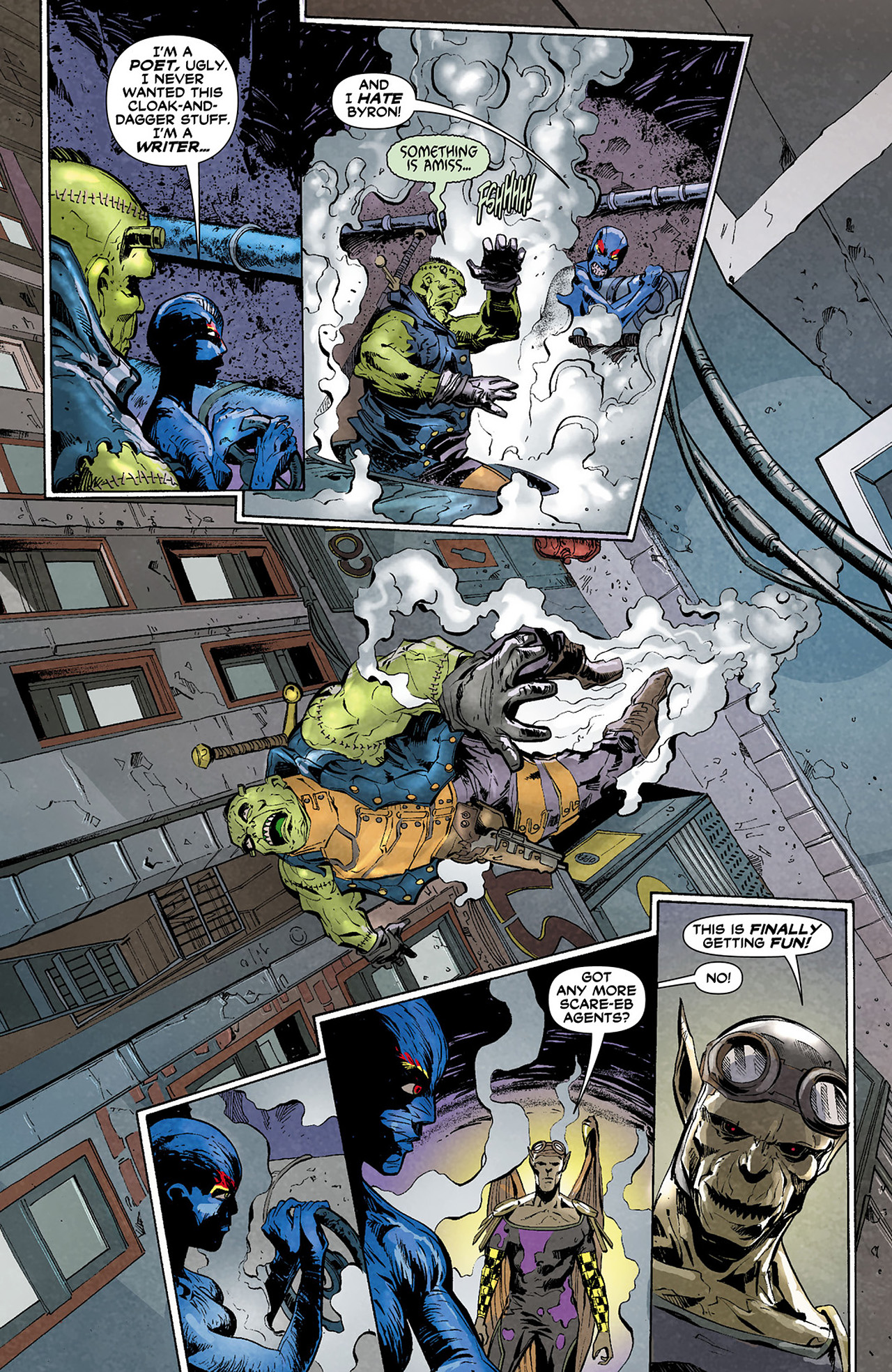 Read online Frankenstein, Agent of S.H.A.D.E. comic -  Issue #10 - 18