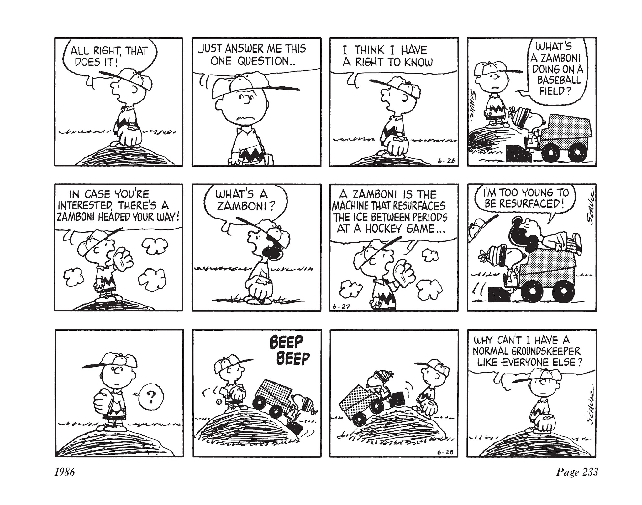 Read online The Complete Peanuts comic -  Issue # TPB 18 - 245