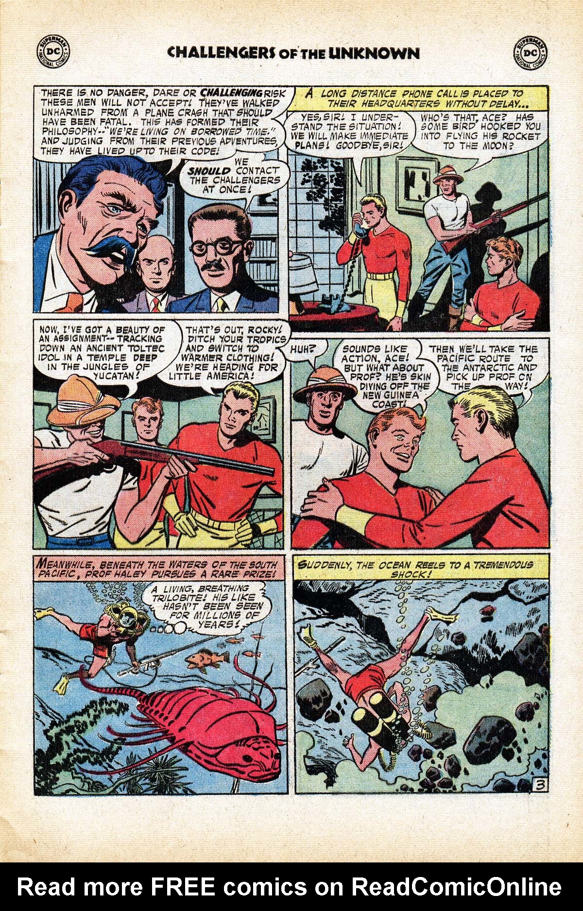 Read online Challengers of the Unknown (1958) comic -  Issue #80 - 5