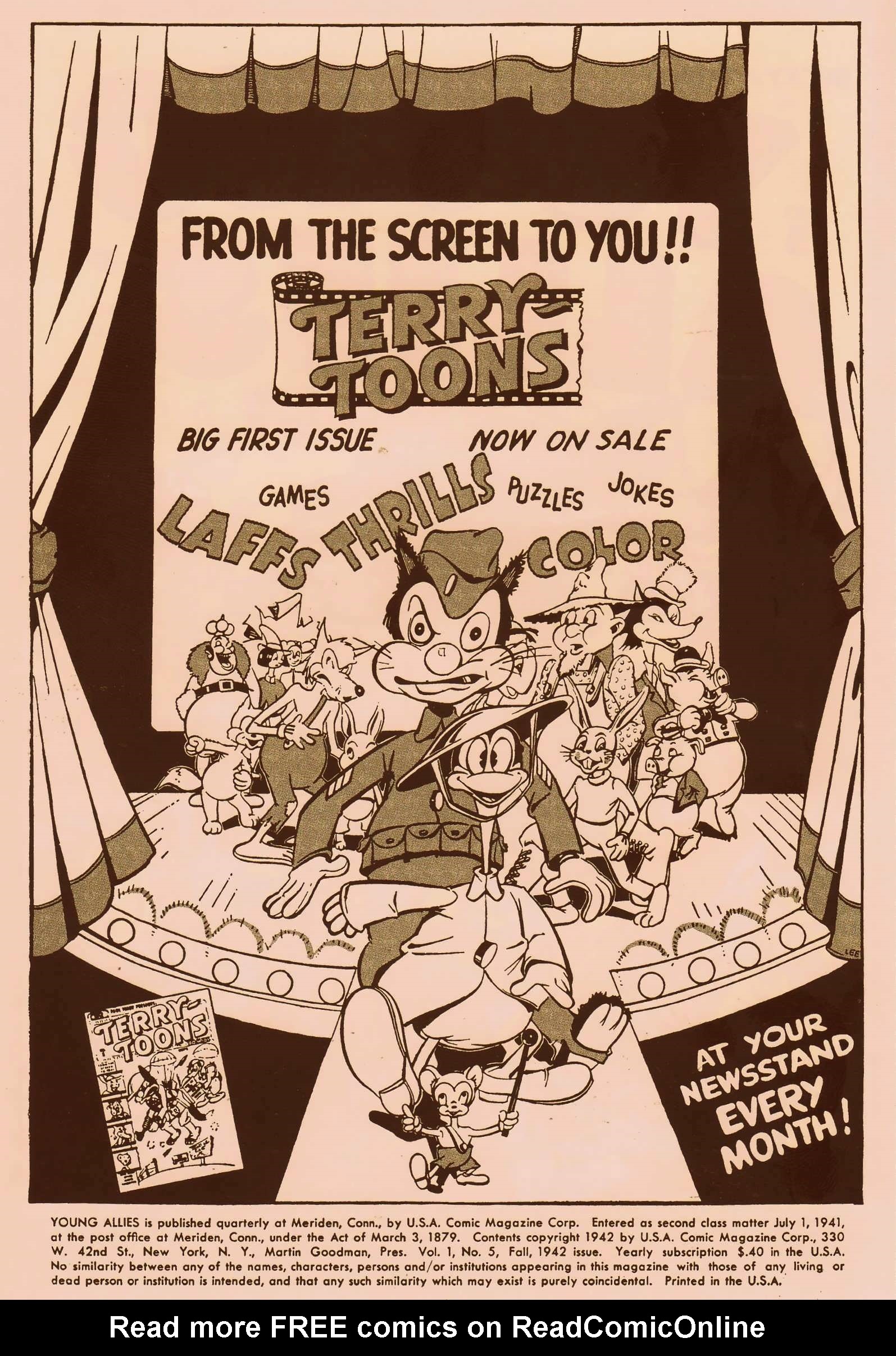 Read online Young Allies Comics comic -  Issue #5 - 2