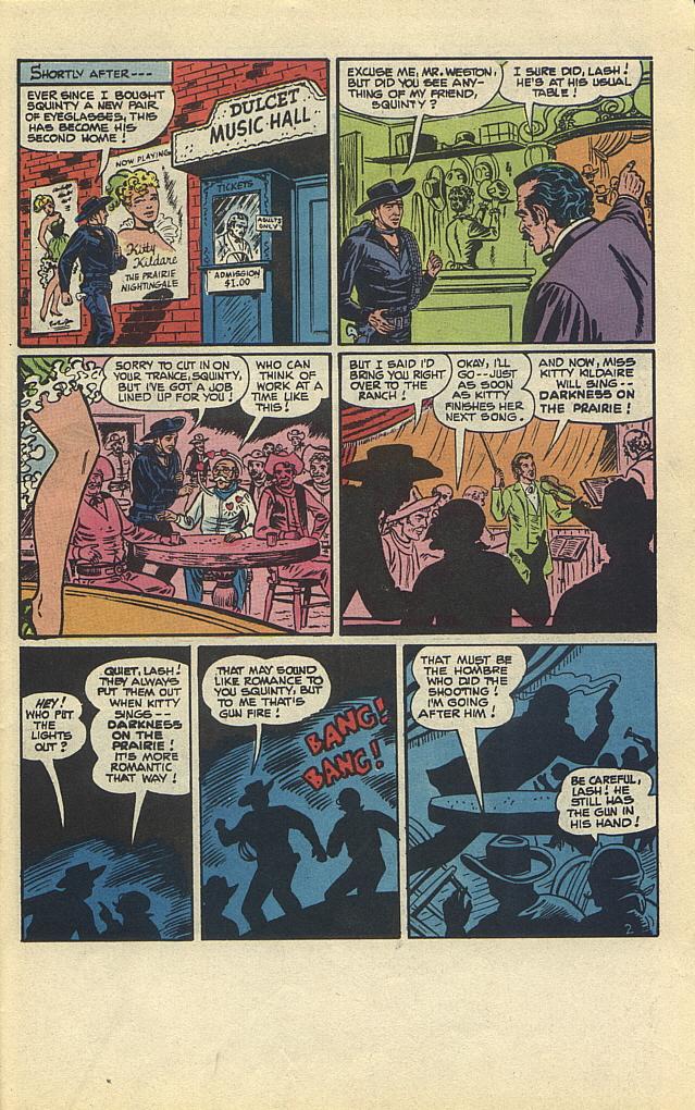 Read online Lash LaRue Western comic -  Issue #1 - 36