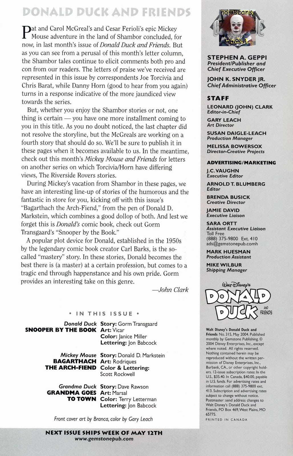 Walt Disney's Donald Duck and Friends issue 315 - Page 2