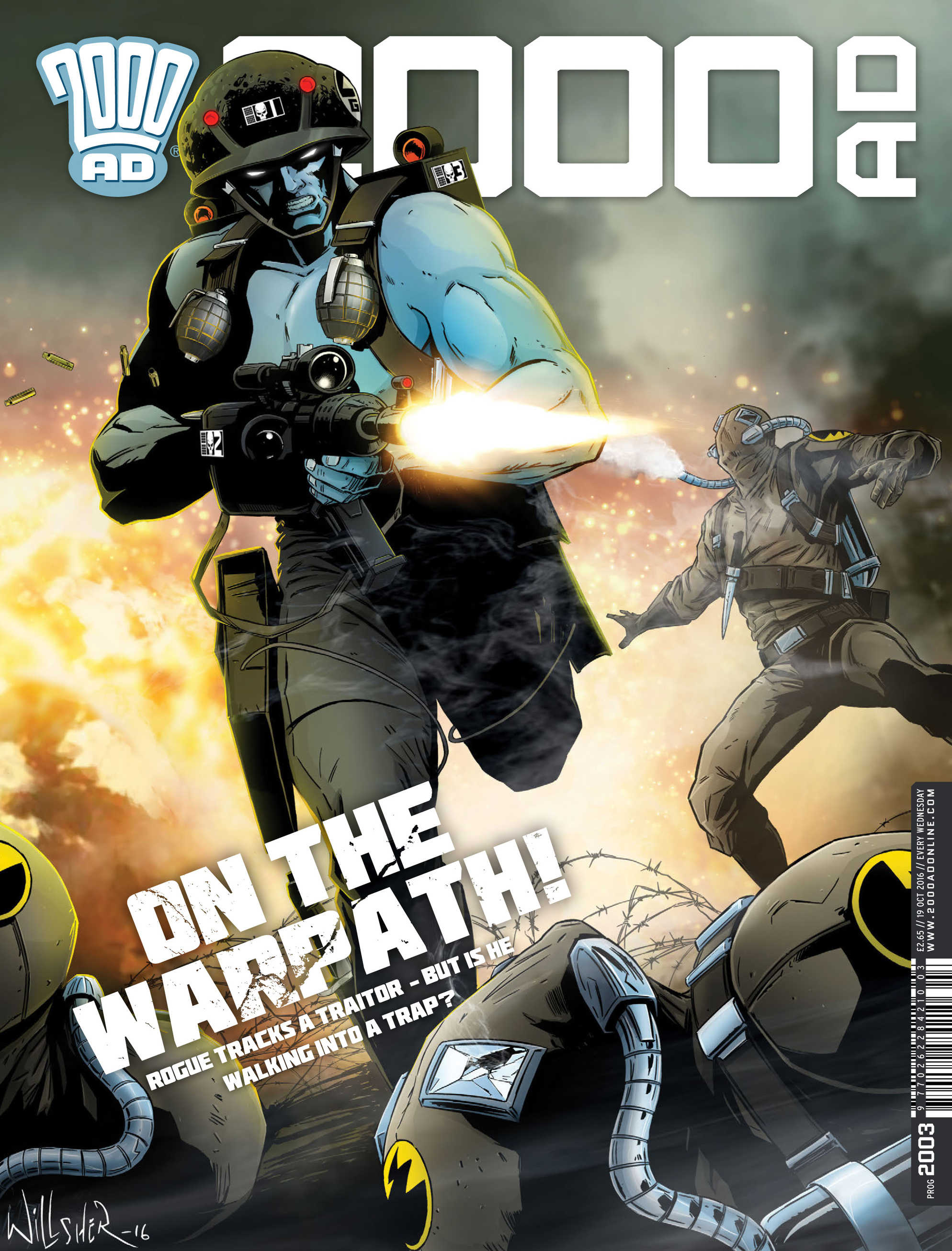 Read online 2000 AD comic -  Issue #2003 - 1
