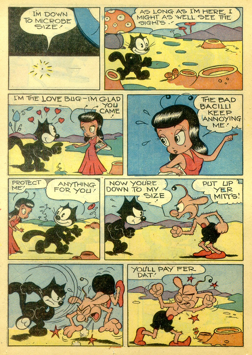 Read online Felix the Cat (1948) comic -  Issue #3 - 38