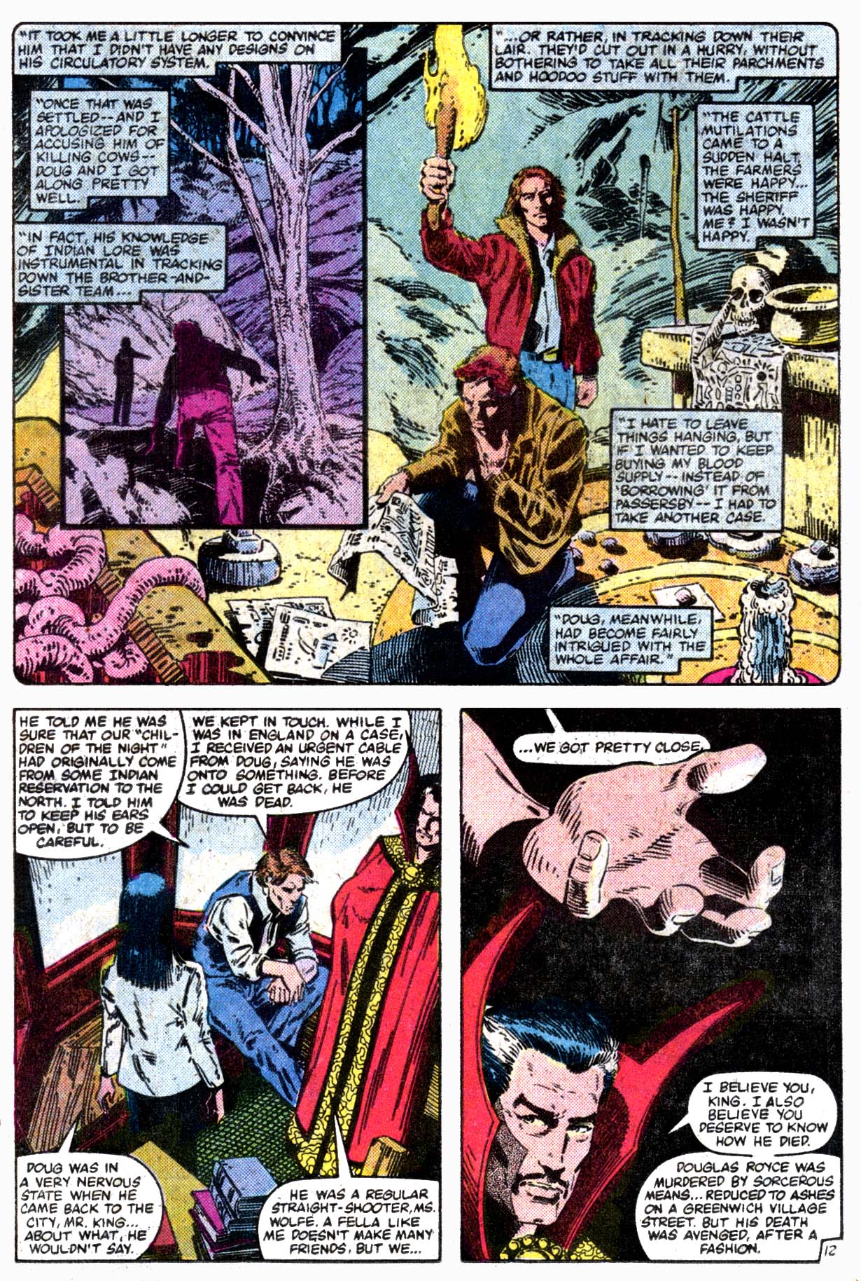 Read online Doctor Strange (1974) comic -  Issue #59 - 13