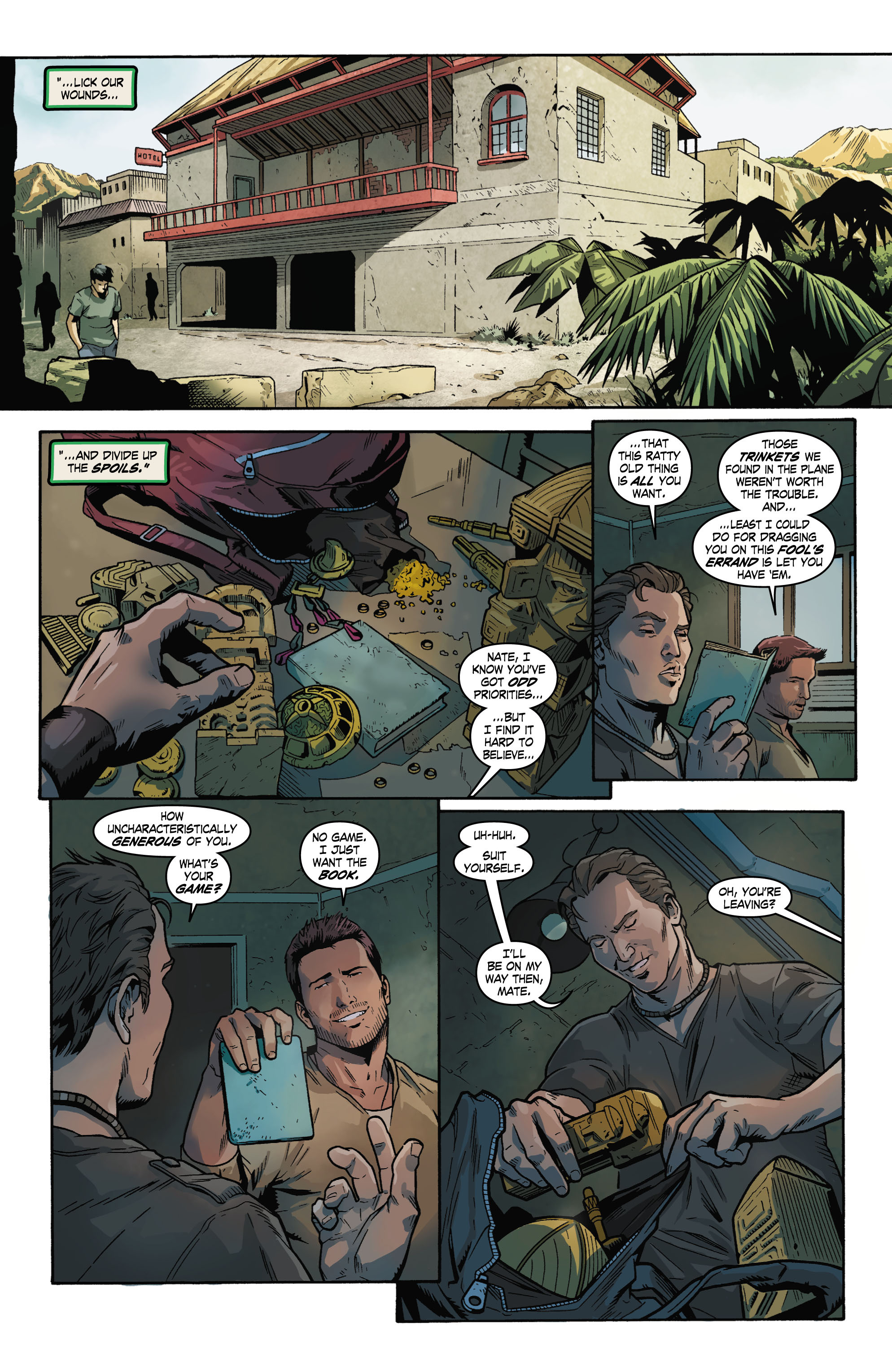 Read online Uncharted comic -  Issue #1 - 8