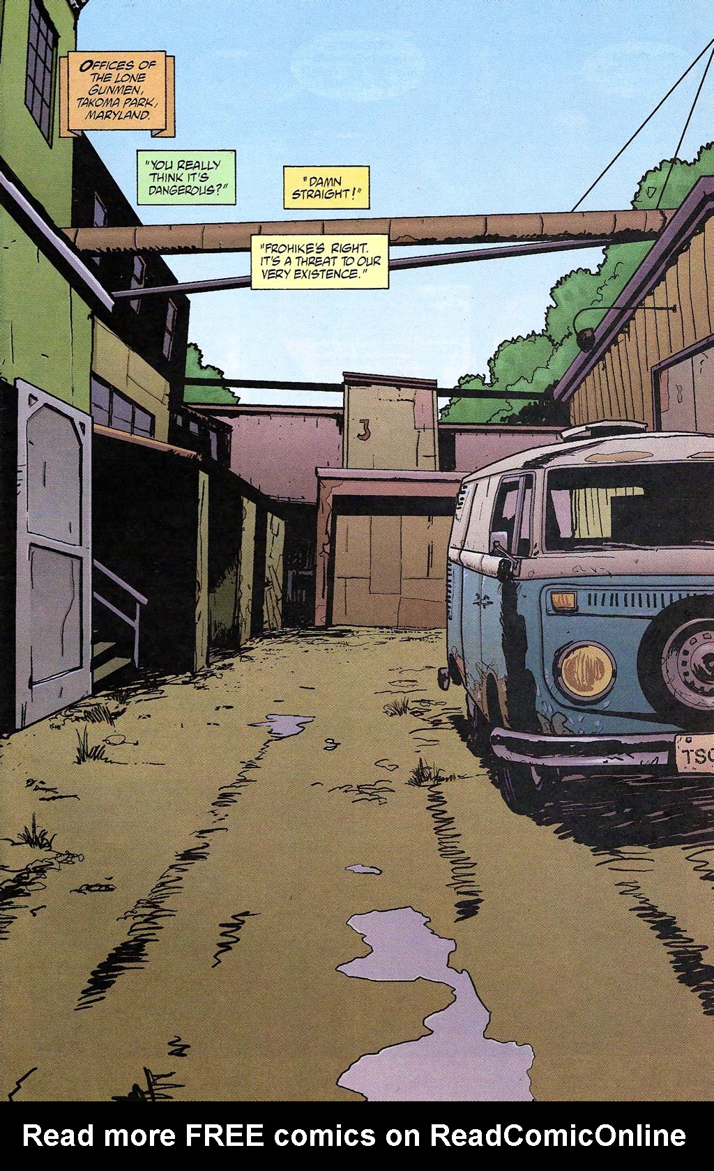 Read online Lone Gunmen comic -  Issue # Full - 3