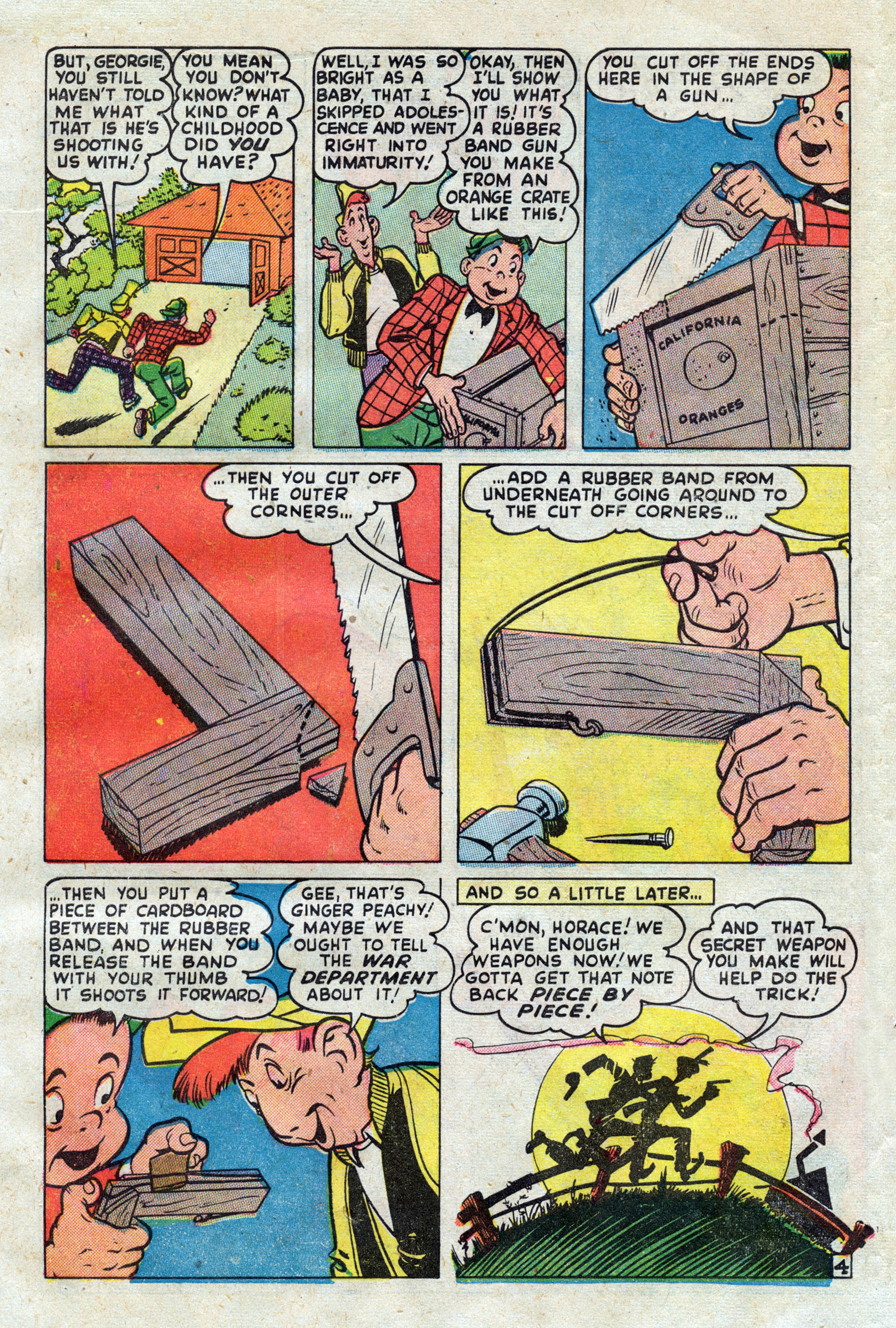Read online Georgie Comics (1949) comic -  Issue #31 - 30