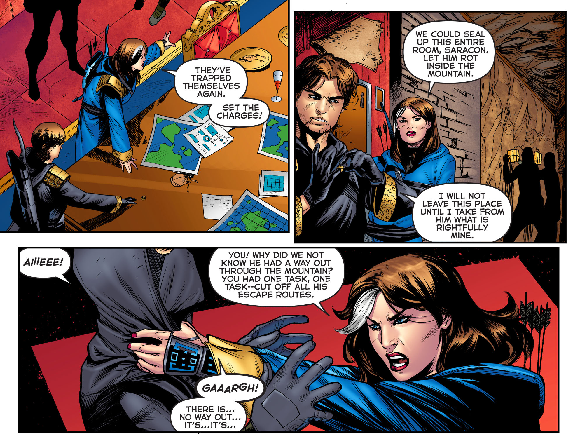 Read online Arrow: The Dark Archer comic -  Issue #3 - 7