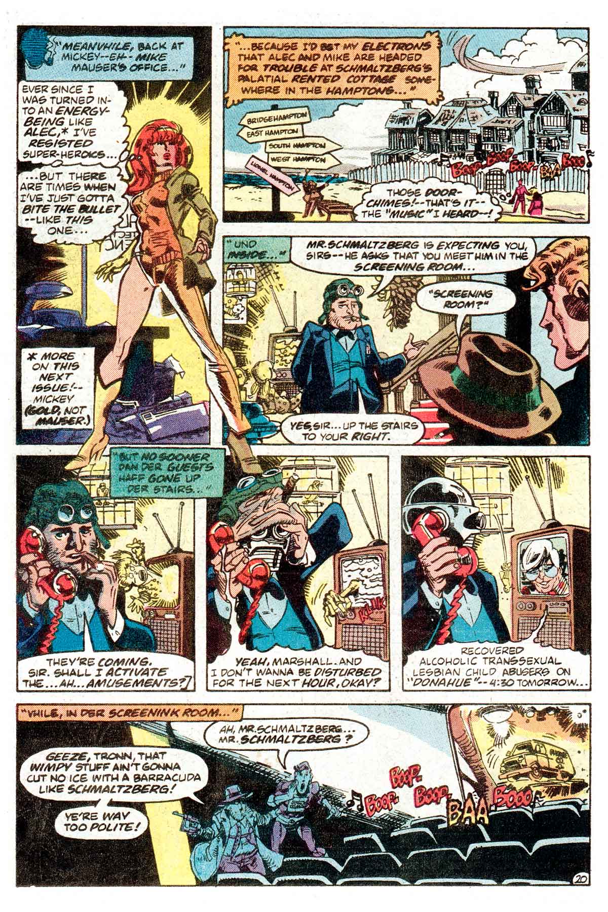 Read online E-Man (1983) comic -  Issue #1 - 22