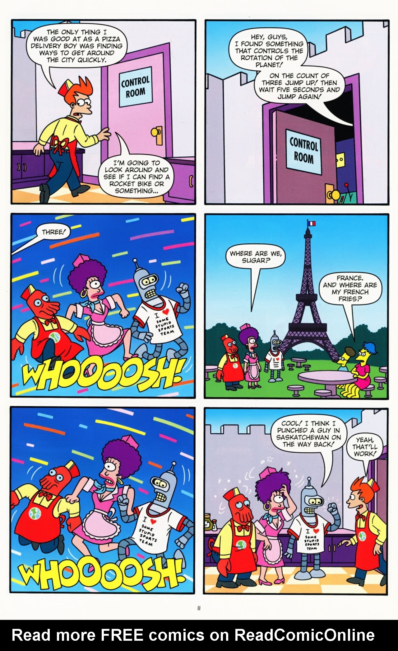 Read online Futurama Comics comic -  Issue #56 - 10