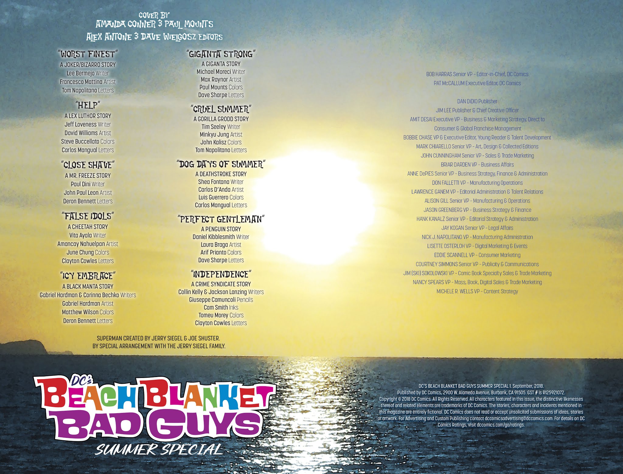 Read online DC's Beach Blanket Bad Guys Summer Special comic -  Issue # Full - 2