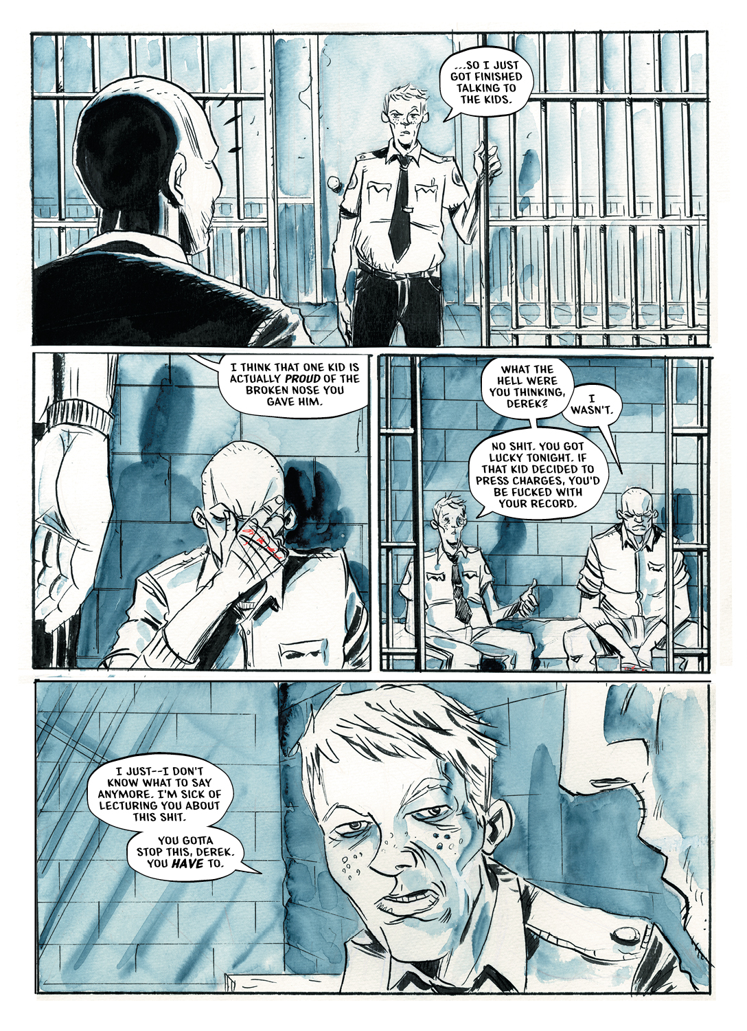 Read online Roughneck comic -  Issue # TPB (Part 1) - 72