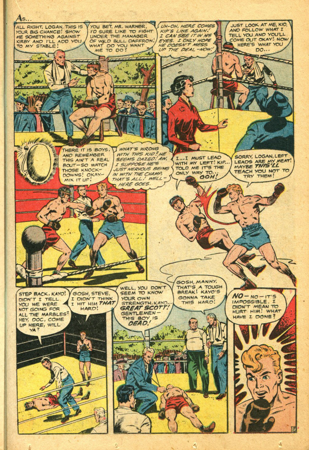 Read online Fight Comics comic -  Issue #68 - 29