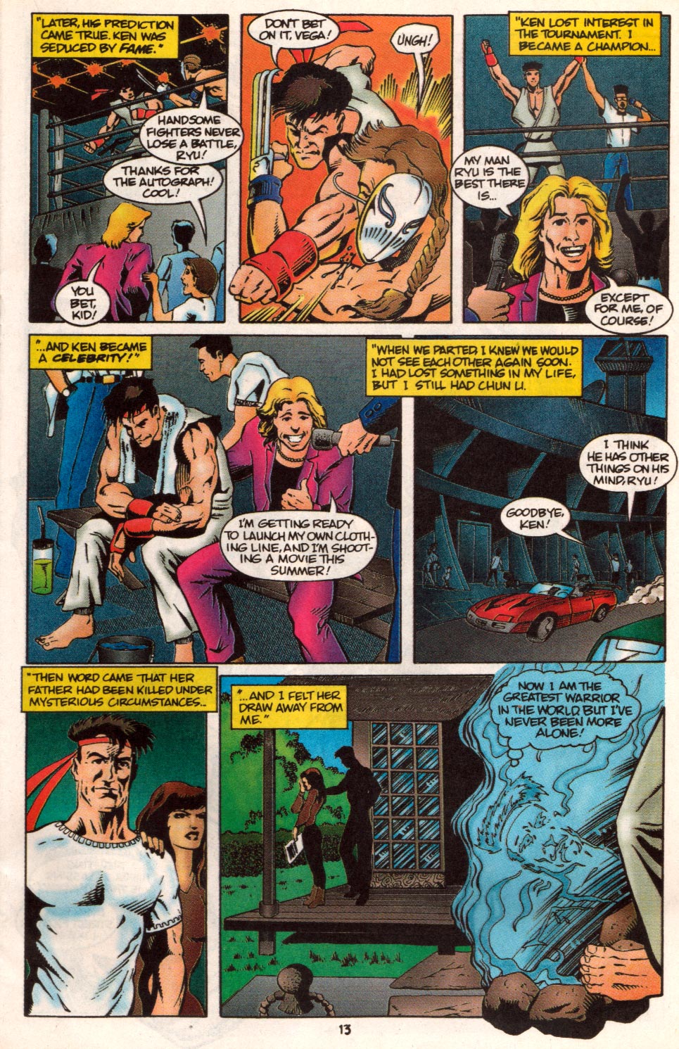 Read online Street Fighter (1991) comic -  Issue #1 - 15