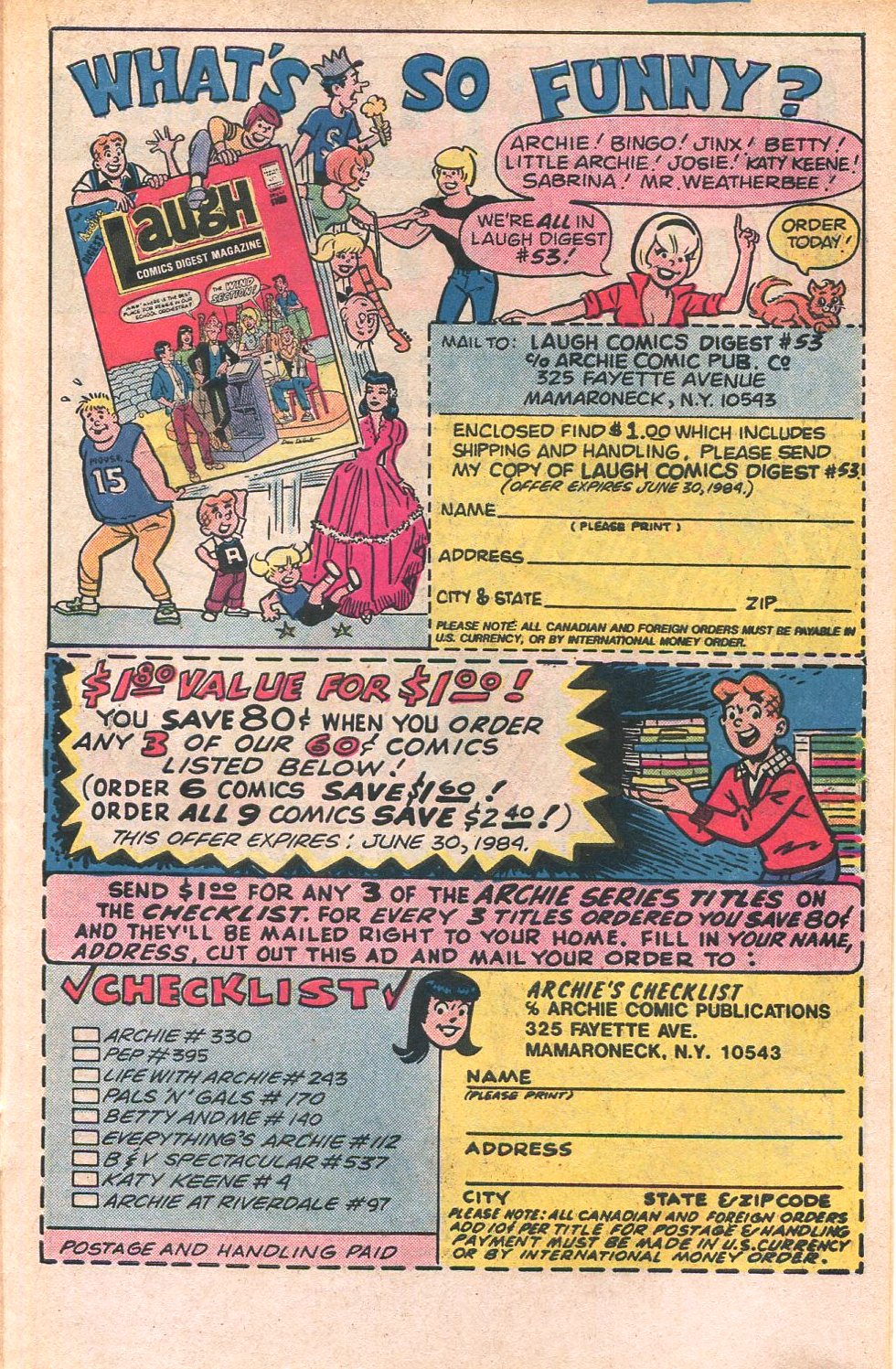 Read online Archie's TV Laugh-Out comic -  Issue #95 - 27