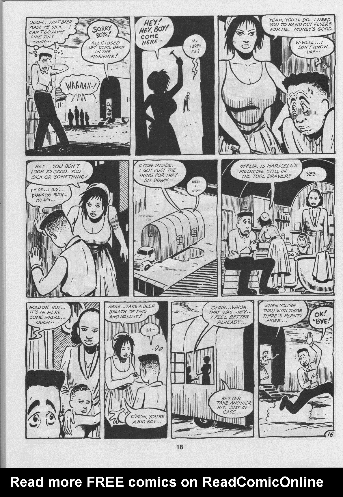 Read online Love and Rockets (1982) comic -  Issue #3 - 20
