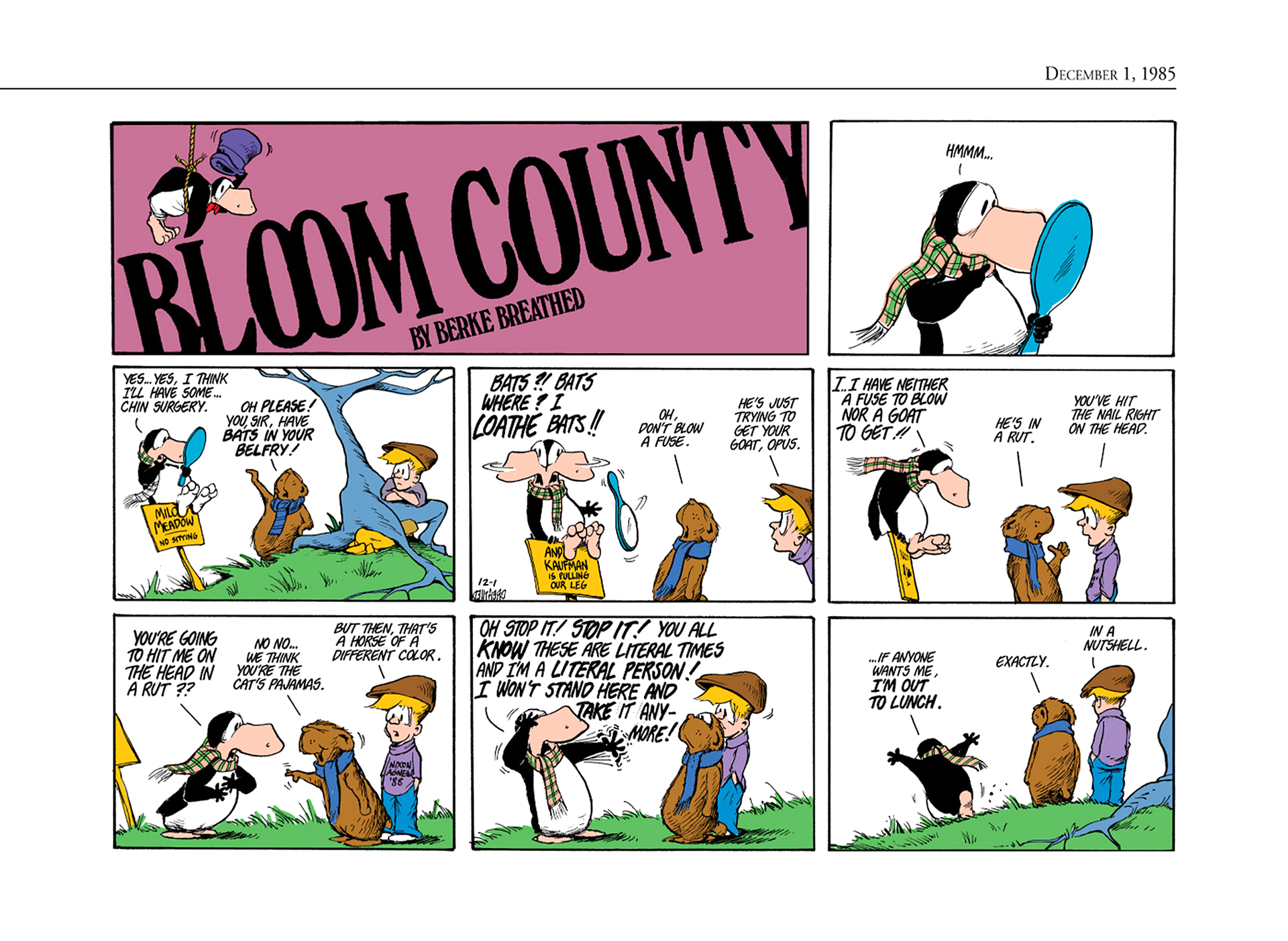 Read online The Bloom County Digital Library comic -  Issue # TPB 5 (Part 4) - 43