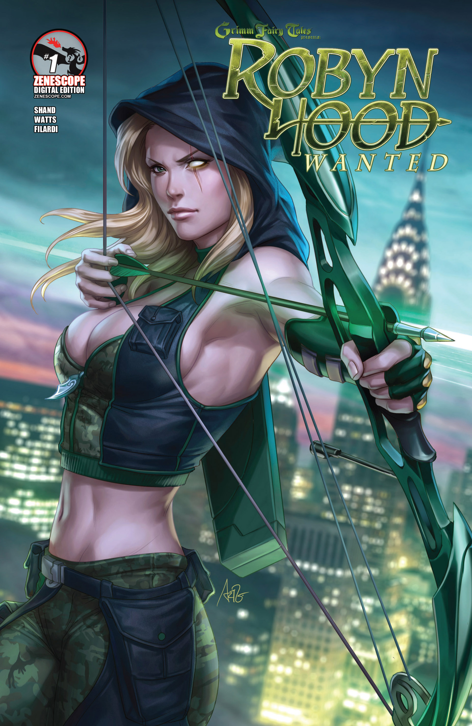 Read online Grimm Fairy Tales presents Robyn Hood: Wanted comic -  Issue #1 - 1