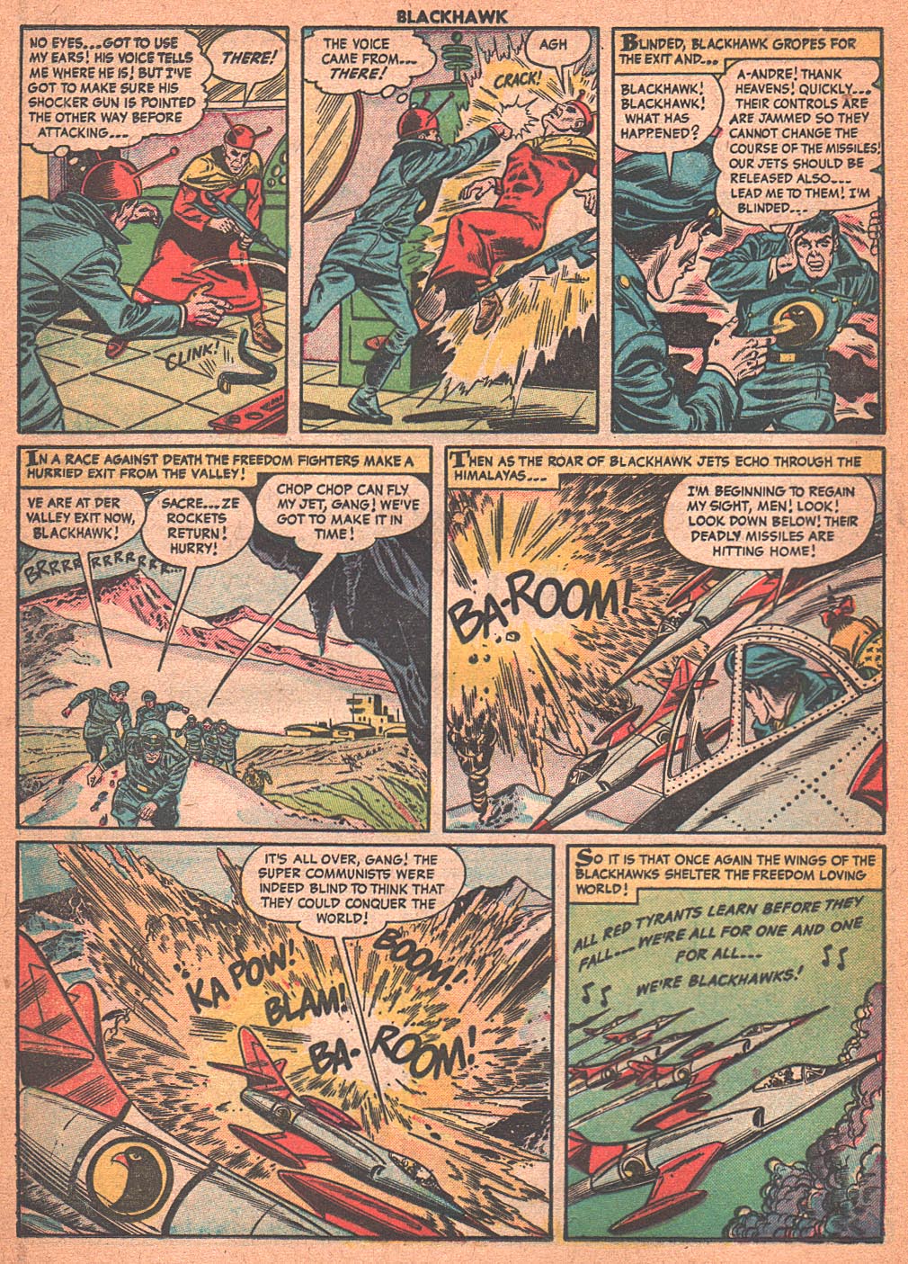 Read online Blackhawk (1957) comic -  Issue #89 - 12