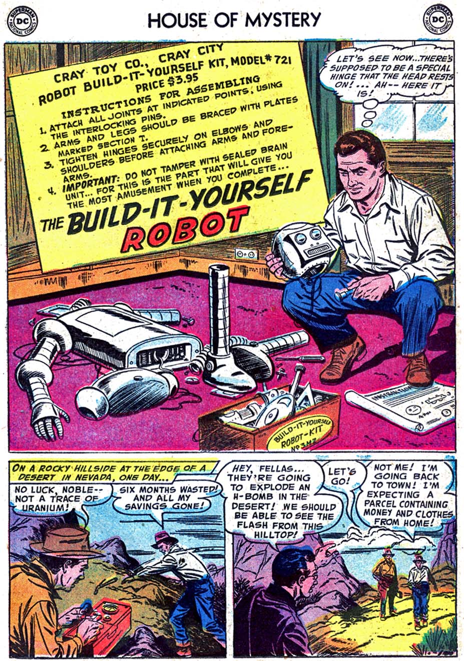 Read online House of Mystery (1951) comic -  Issue #49 - 11